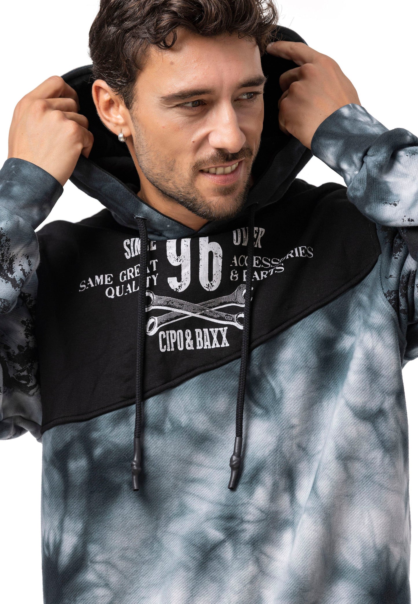 Cipo & Baxx SENA Herren Kapuzen Sweatshirt CL593