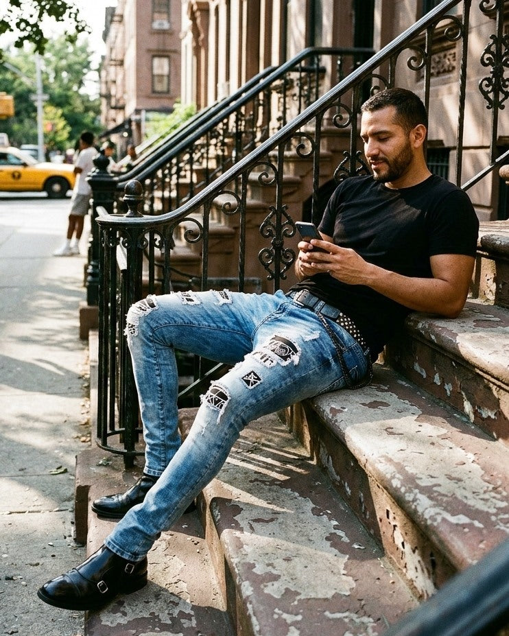 Cipo & Baxx WESTSIDE Herren Jeans Denim CD417