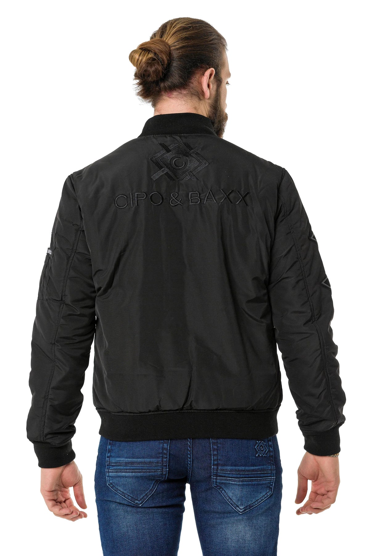 Cipo & Baxx CIS Herren Bomberjacke Kapuze CM135