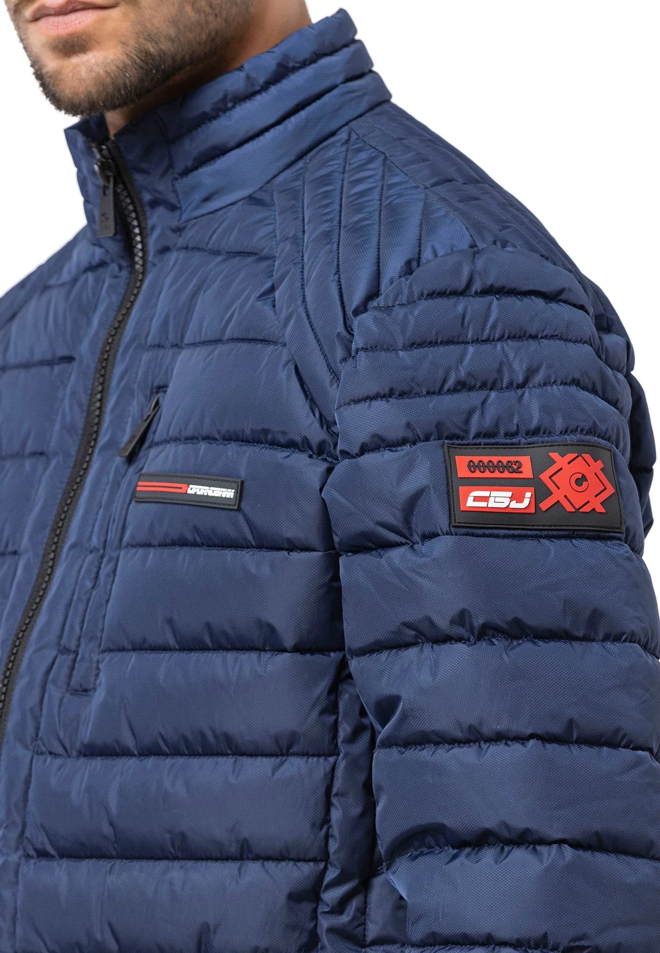 Cipo &amp; Baxx MARTIN men's bomber jacket fur collar CM220