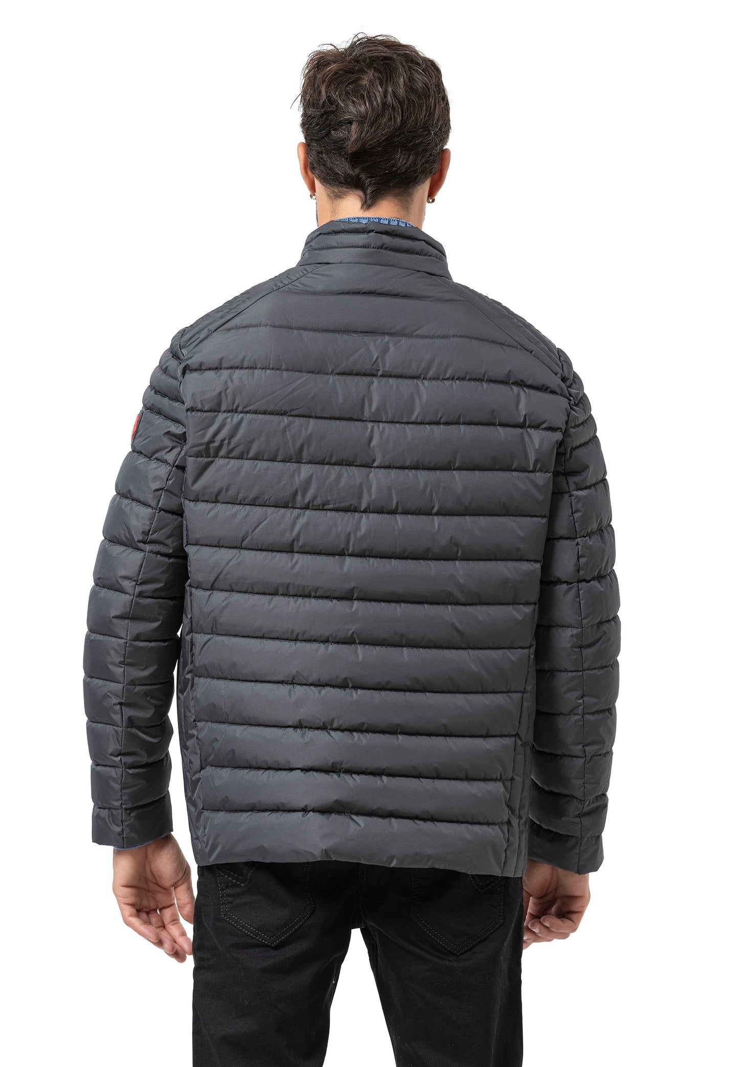 Cipo & Baxx ALBERTA Herren Bomberjacke grey CM225
