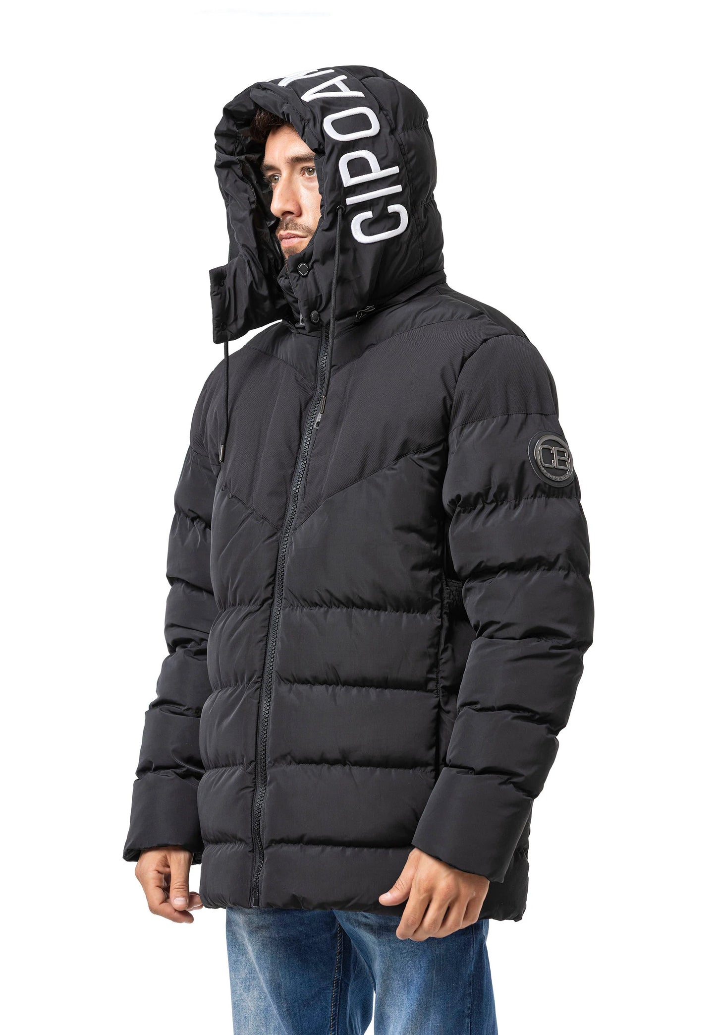 Cipo & Baxx ASHER Herren Steppjacke Parker CM198