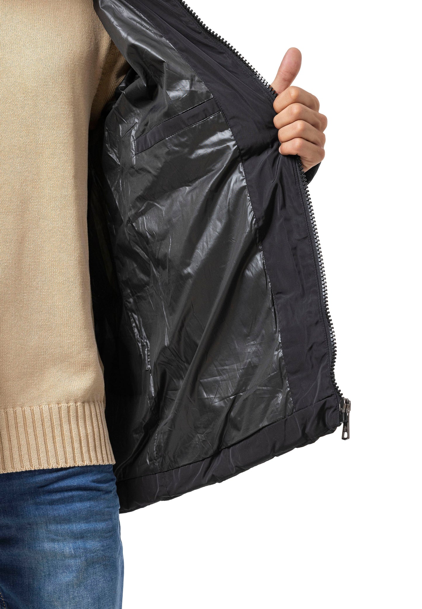 Cipo & Baxx ASHER Herren Steppjacke Parker CM198