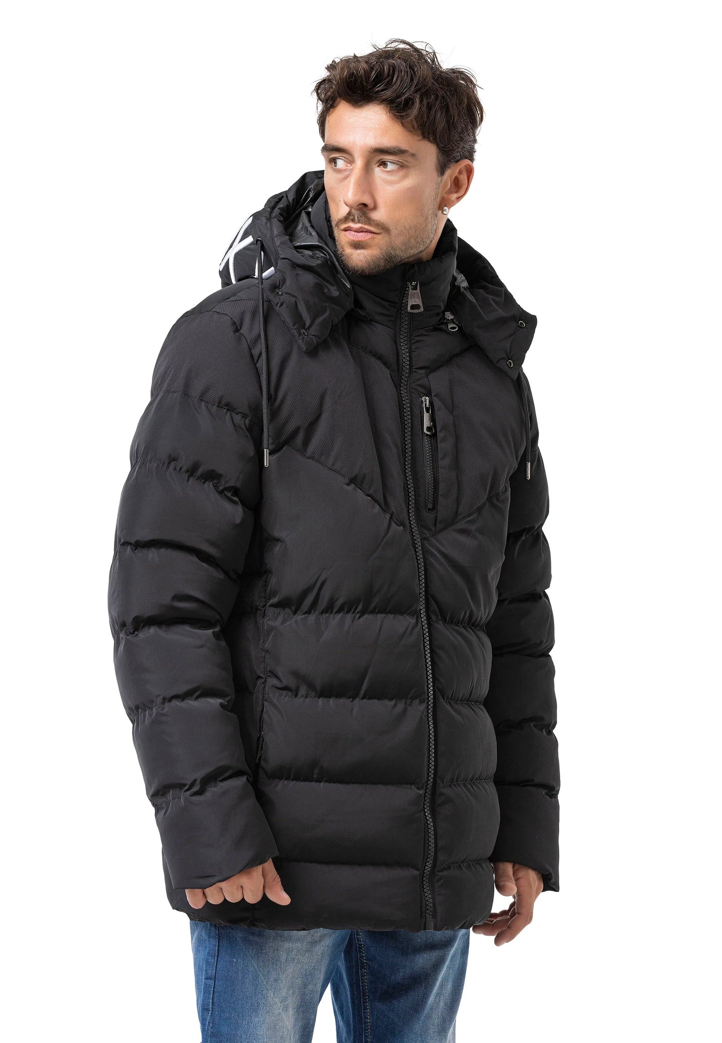 Cipo & Baxx ASHER Herren Steppjacke Parker CM198