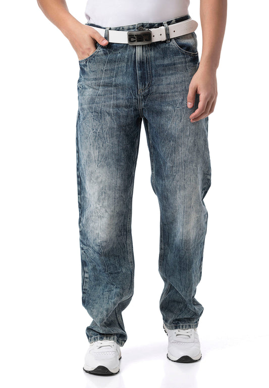 Cipo & Baxx CHEVY Herren Baggy Jeans Denim CD903