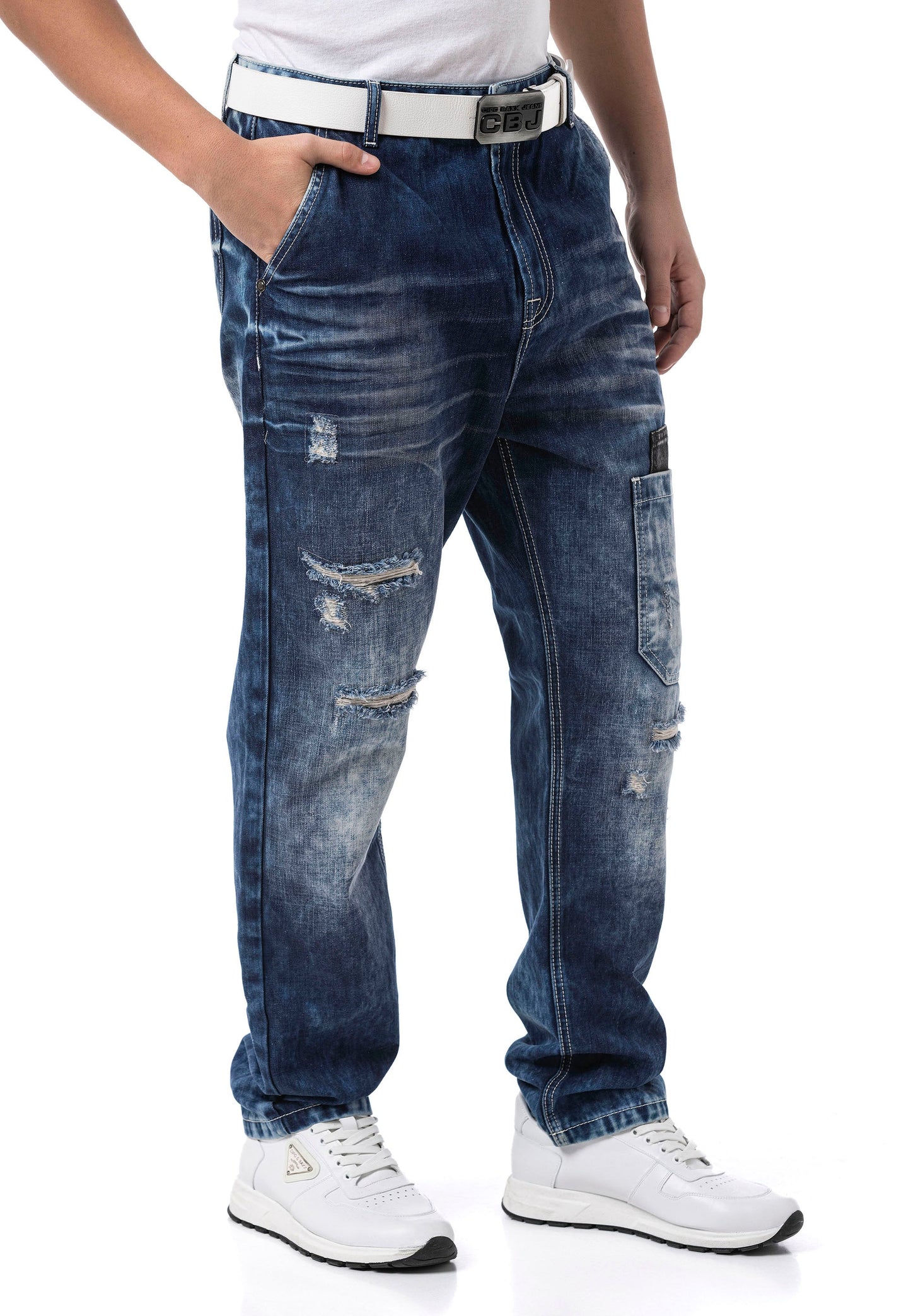Cipo & Baxx COLWOOD Herren Baggy Jeans Denim CD907