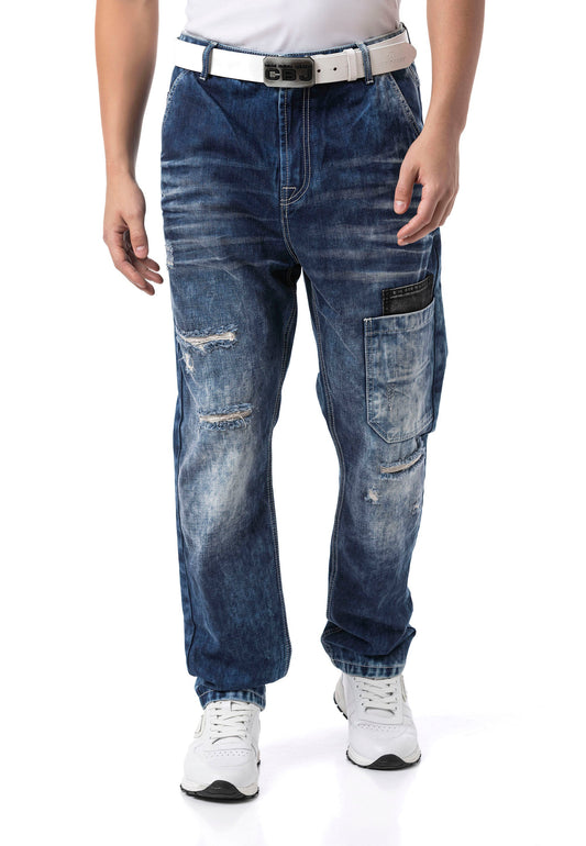 Cipo & Baxx COLWOOD Herren Baggy Jeans Denim CD907