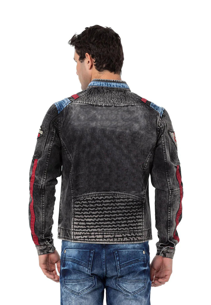 Cipo & Baxx KEN Herren Jeans Jacke Denim CJ300