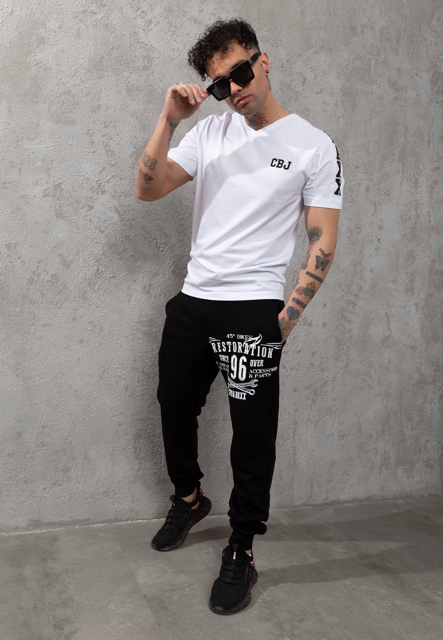 Cipo & Baxx Herren Jogginghose CR156