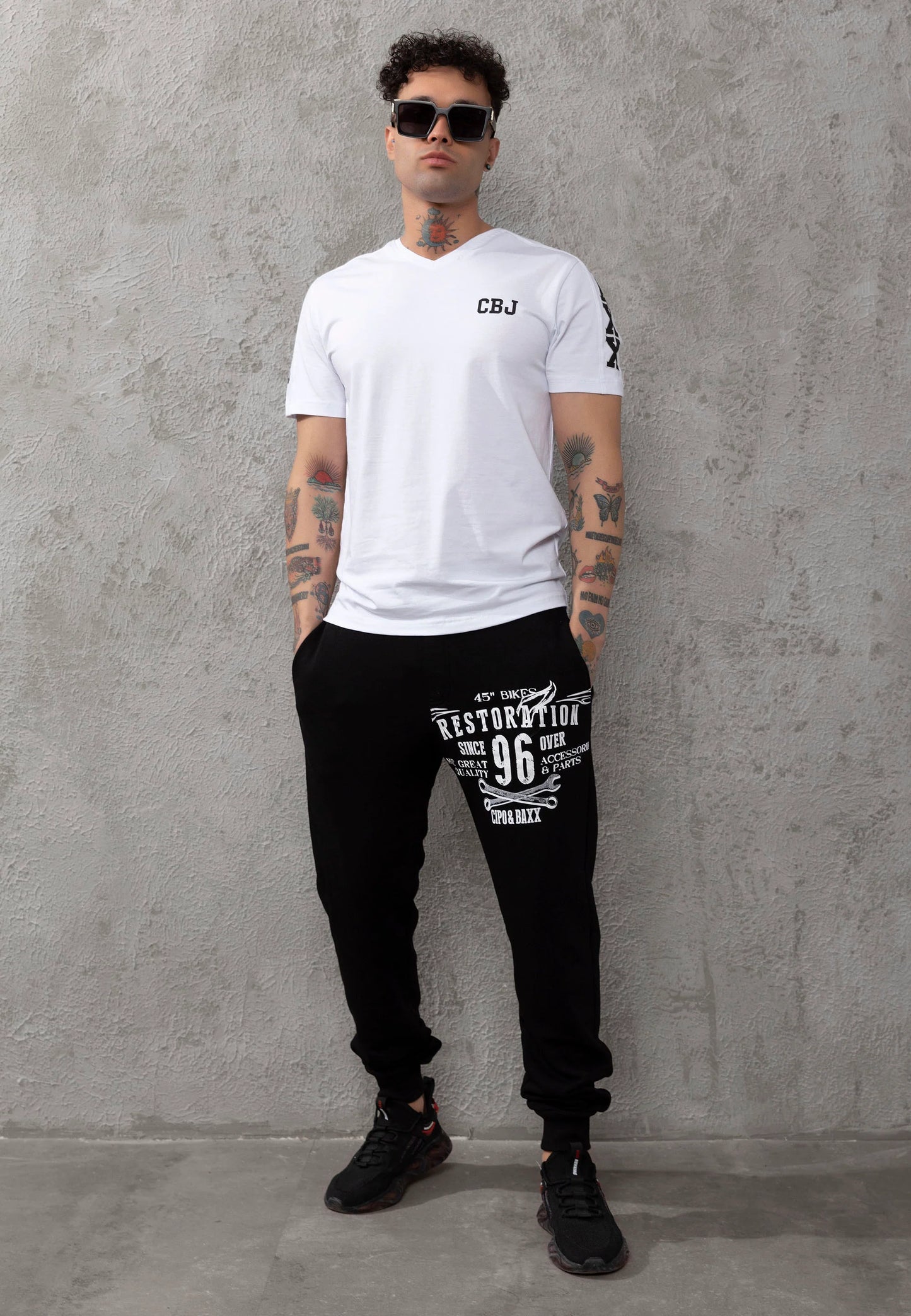 Cipo & Baxx Herren Jogginghose CR156