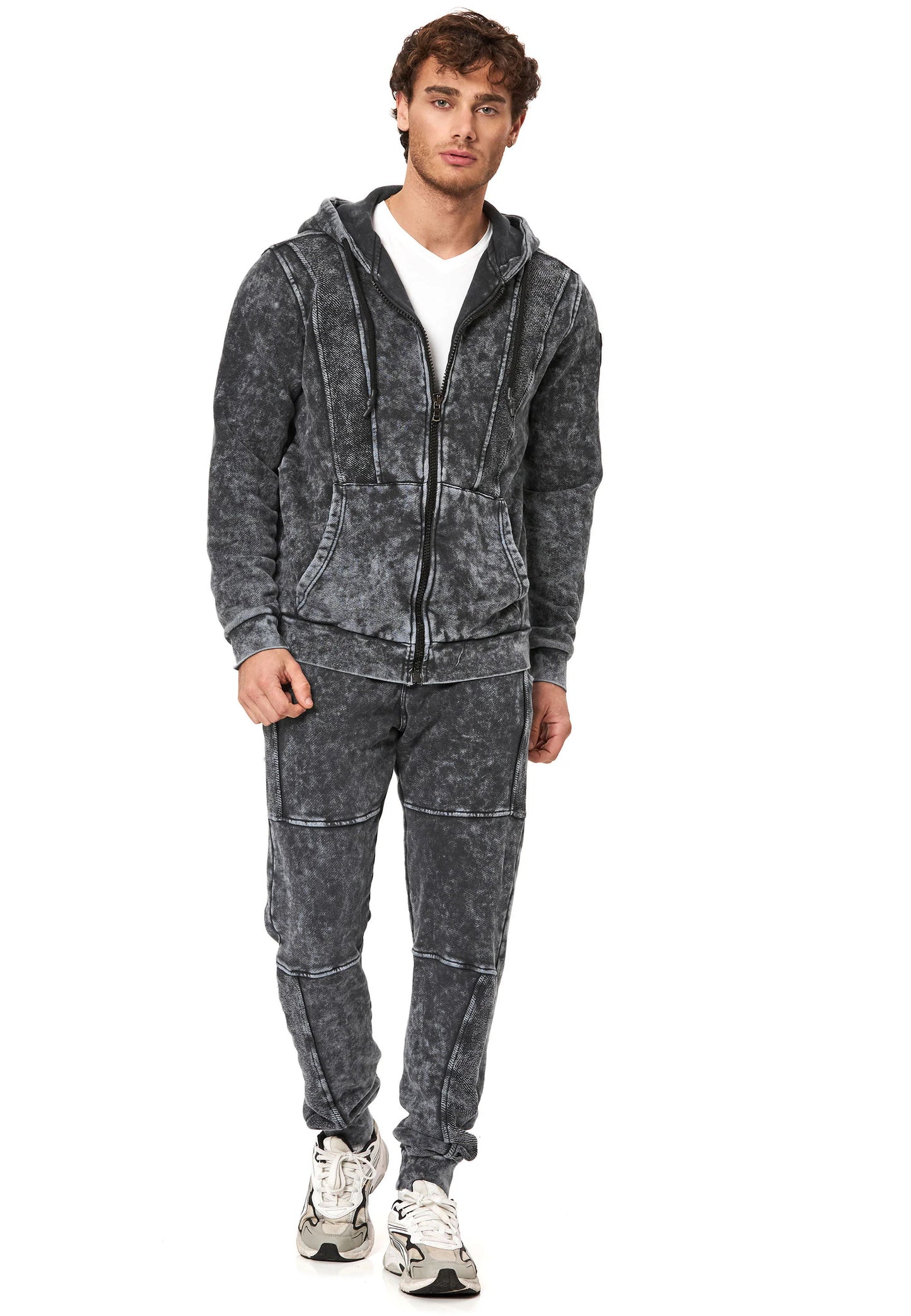 Cipo & Baxx HARLEM Herren Trainingsanzug Sweatshirt + Jogginghose  CLR165