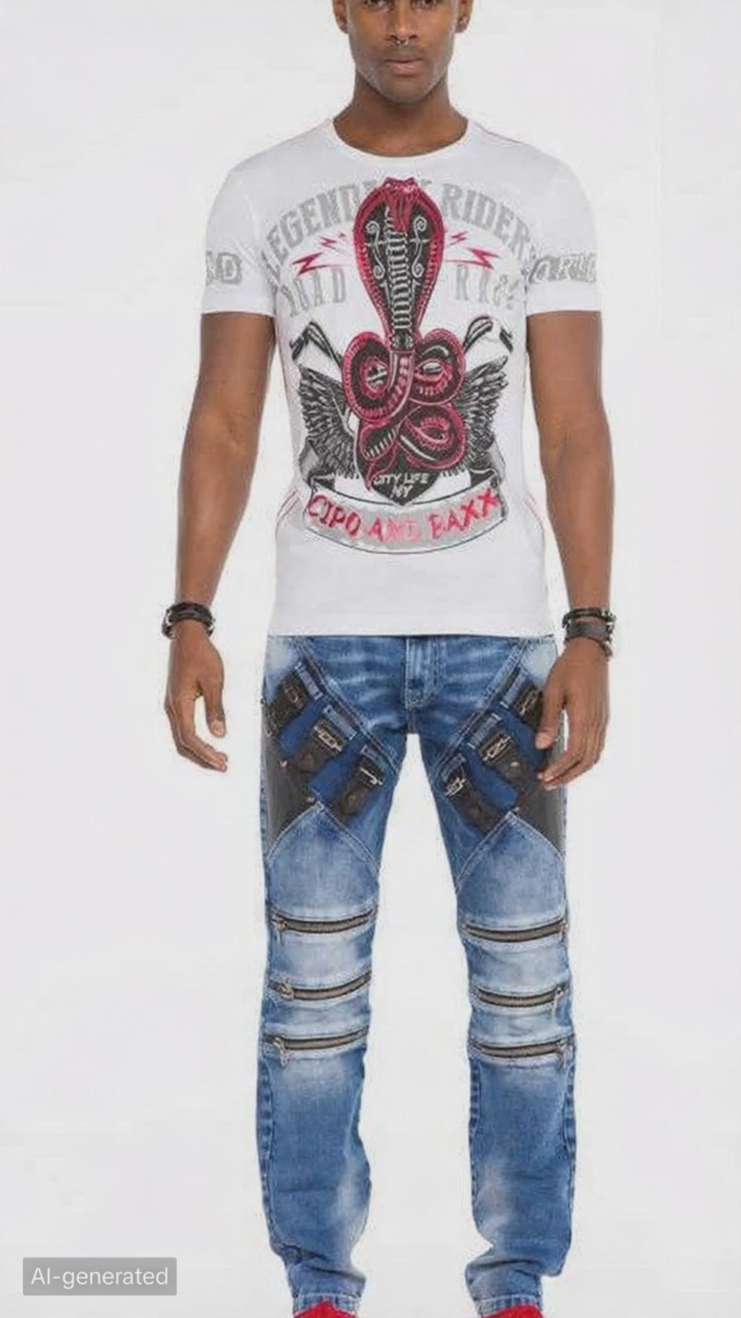 Cipo & Baxx RAPID Herren Jeans Denim CD461 product video 