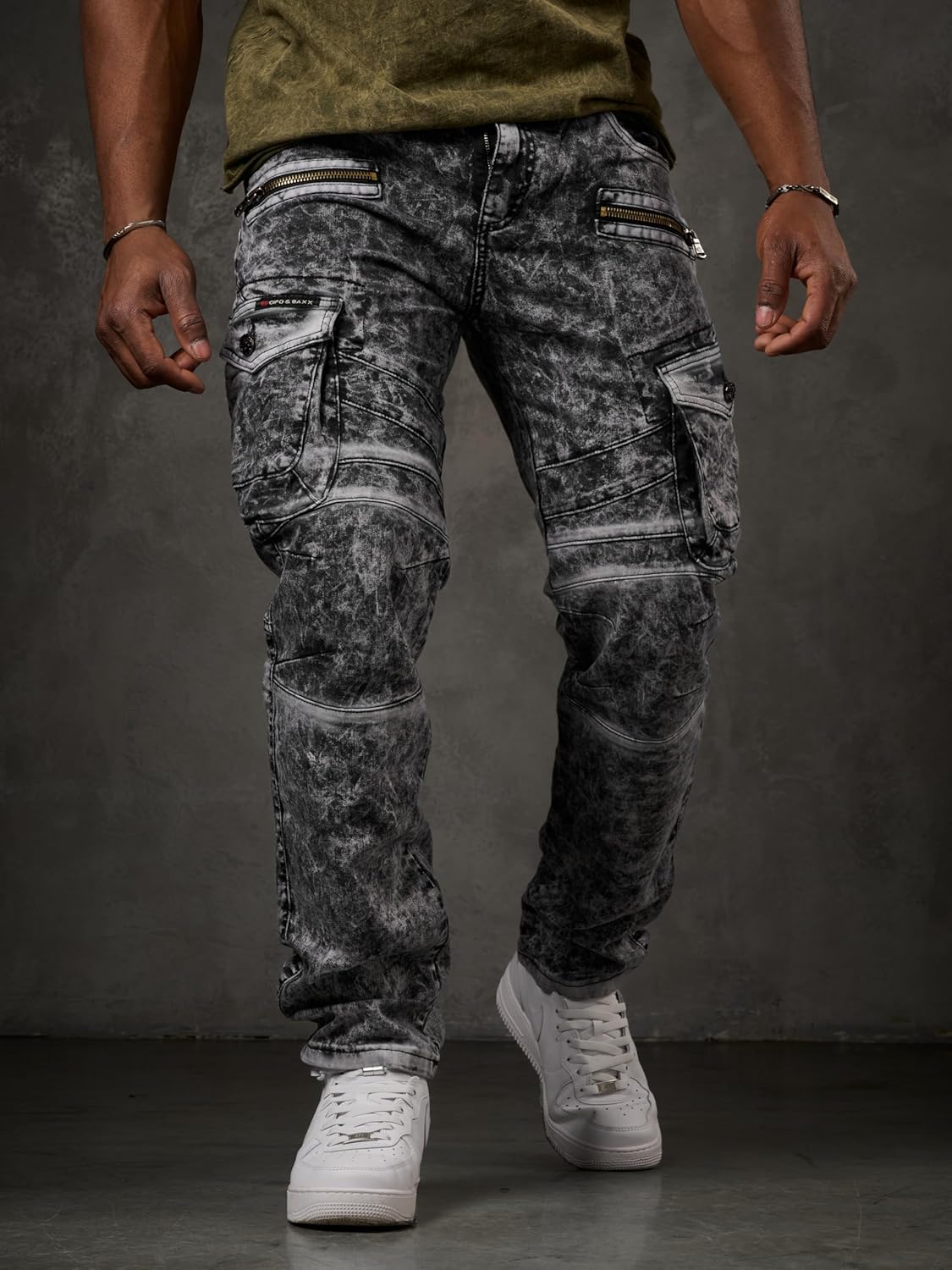 Cipo & Baxx EDISON Herren Jeans Denim CD780