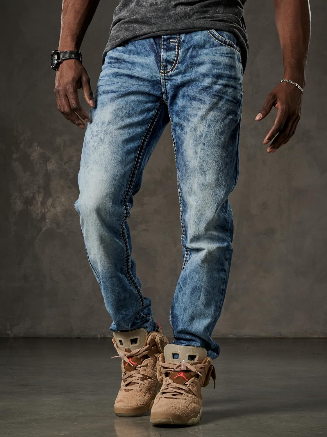 Cipo & Baxx RODEO Herren Jeans blue Denim CD862