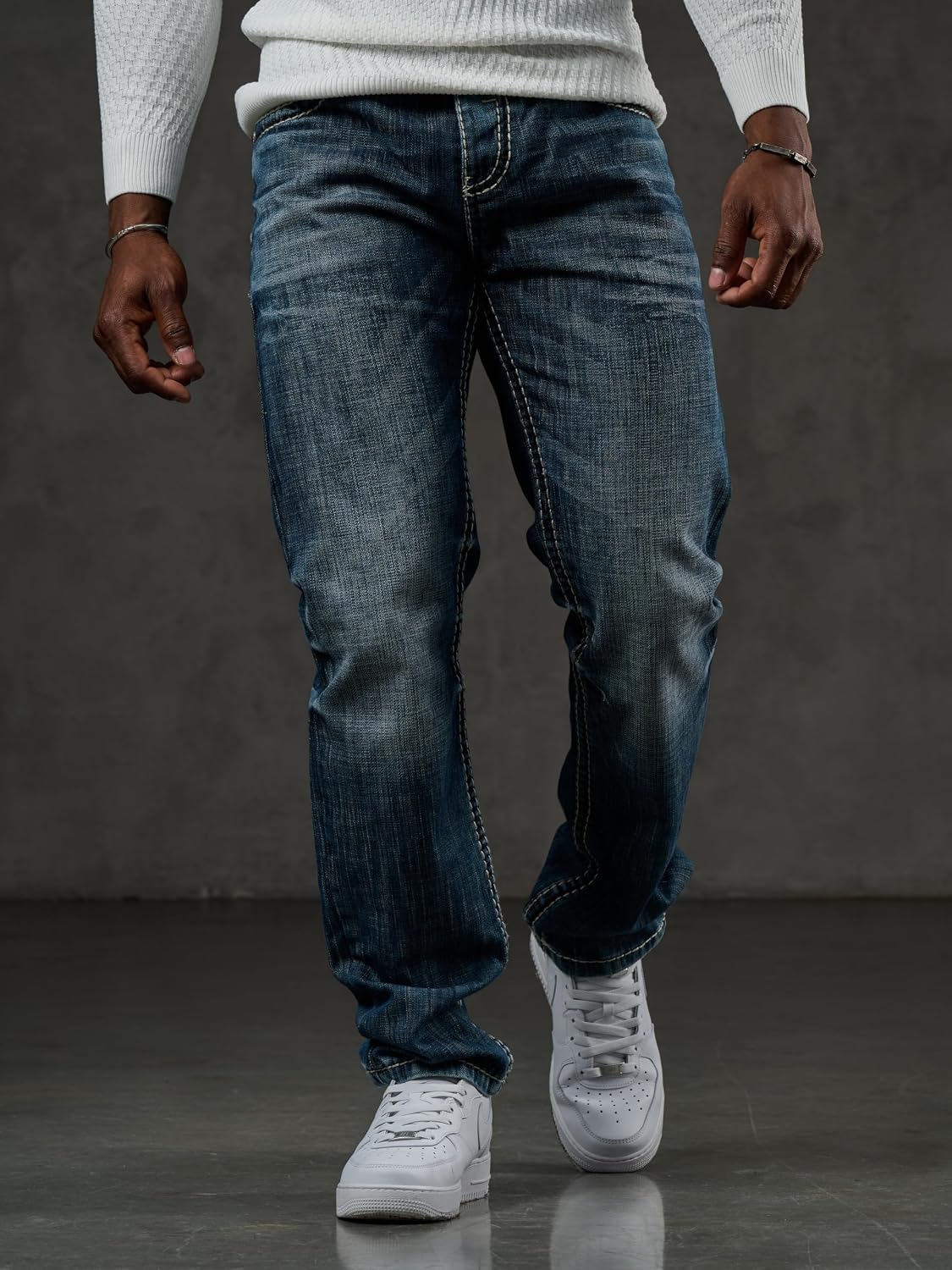 Cipo & Baxx RODEO Herren Jeans darkblue Denim CD862