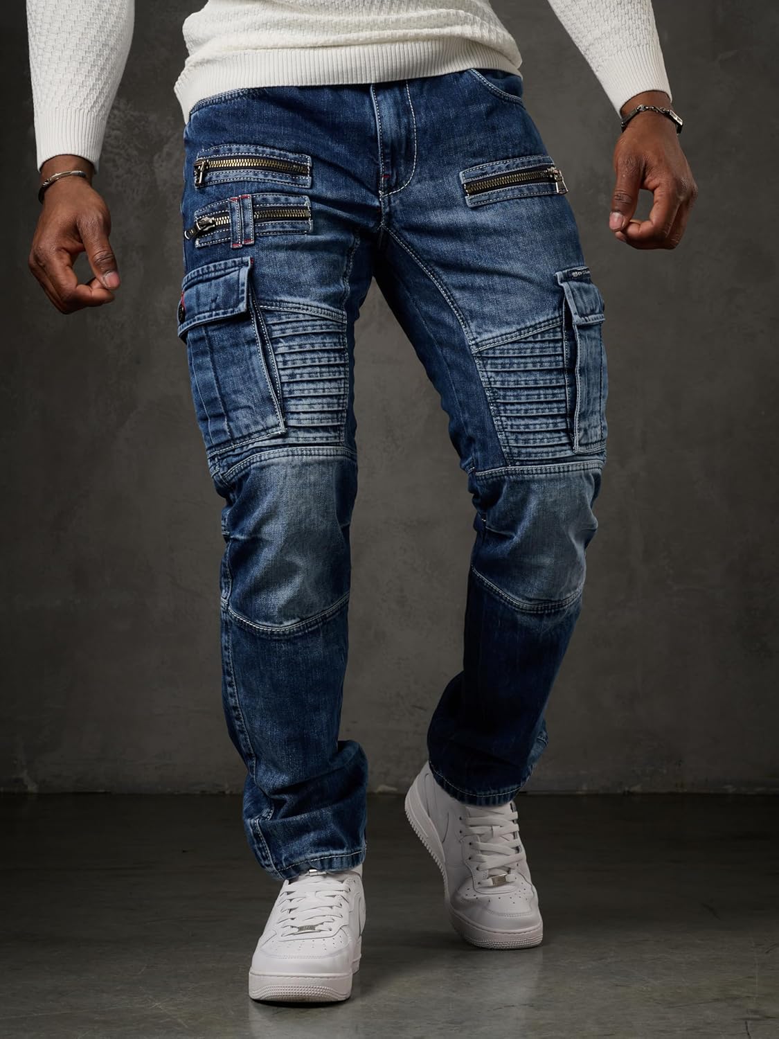 Cipo & Baxx HUGO Herren Cargo Jeans CD798