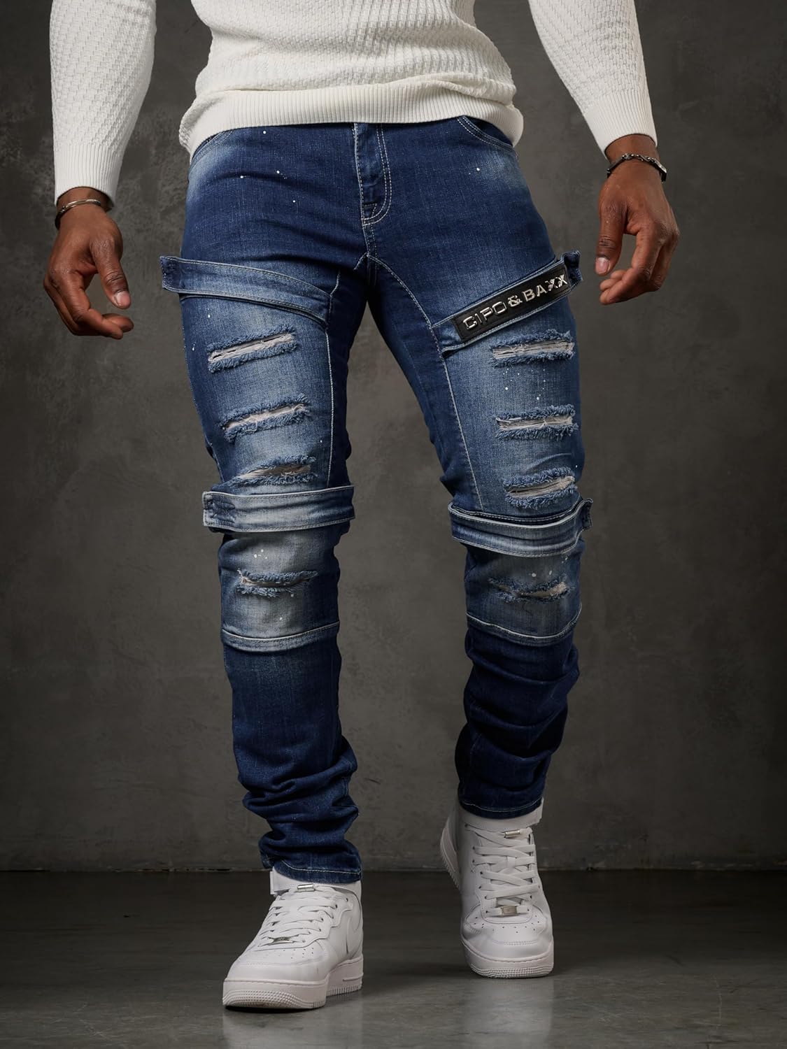 Cipo & Baxx CONNECT Herren Jeans Denim CD555