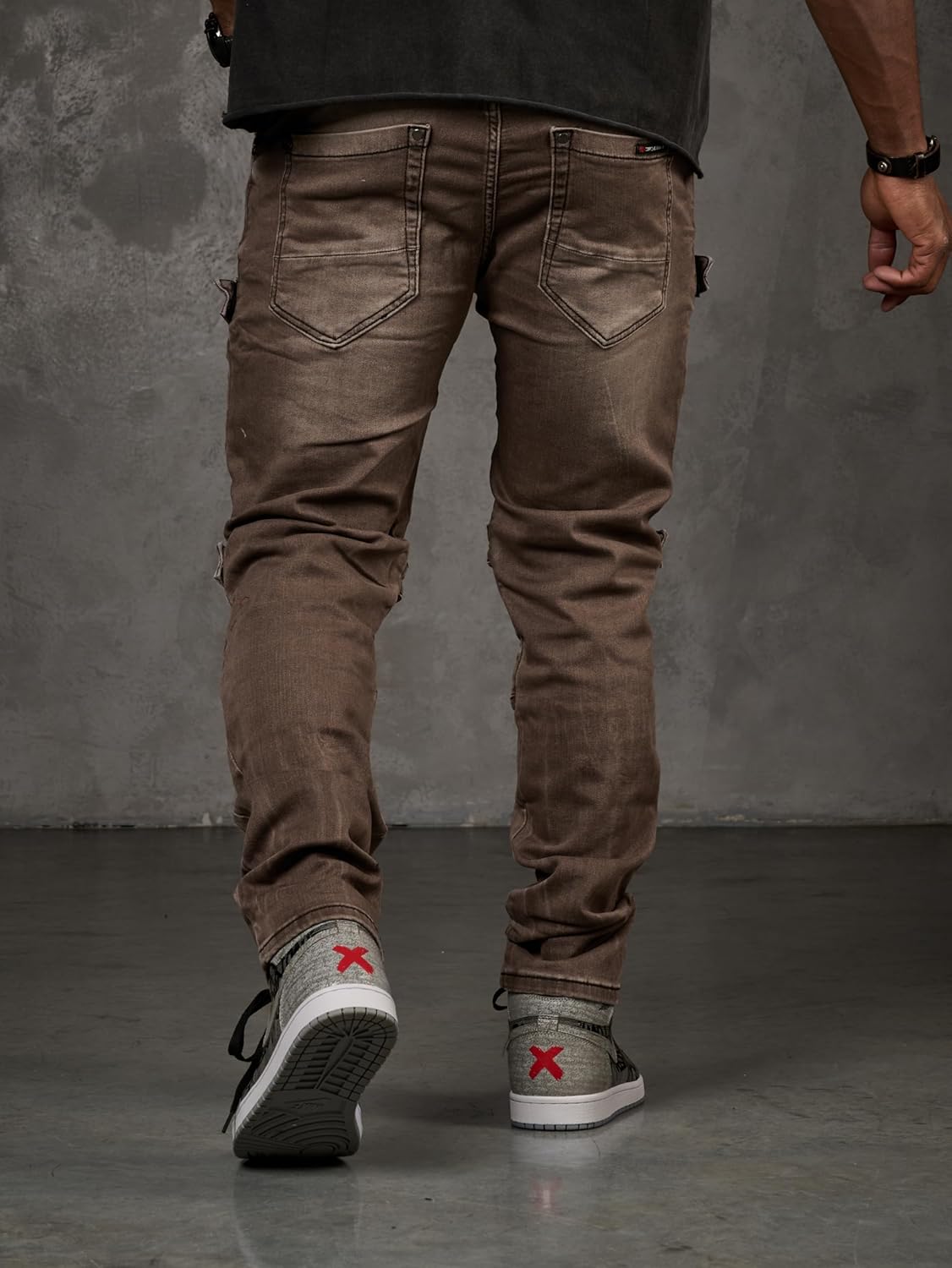 Cipo & Baxx ZERMATT Herren Jeans brown Denim CD555