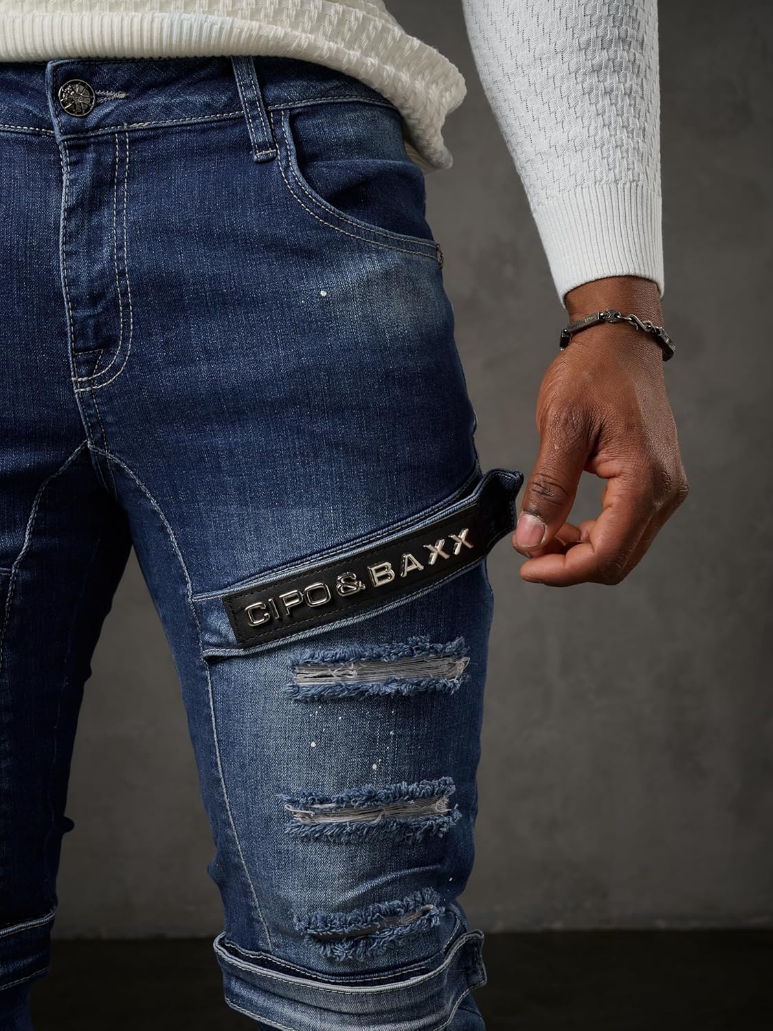 Cipo & Baxx CONNECT Herren Jeans Denim CD555