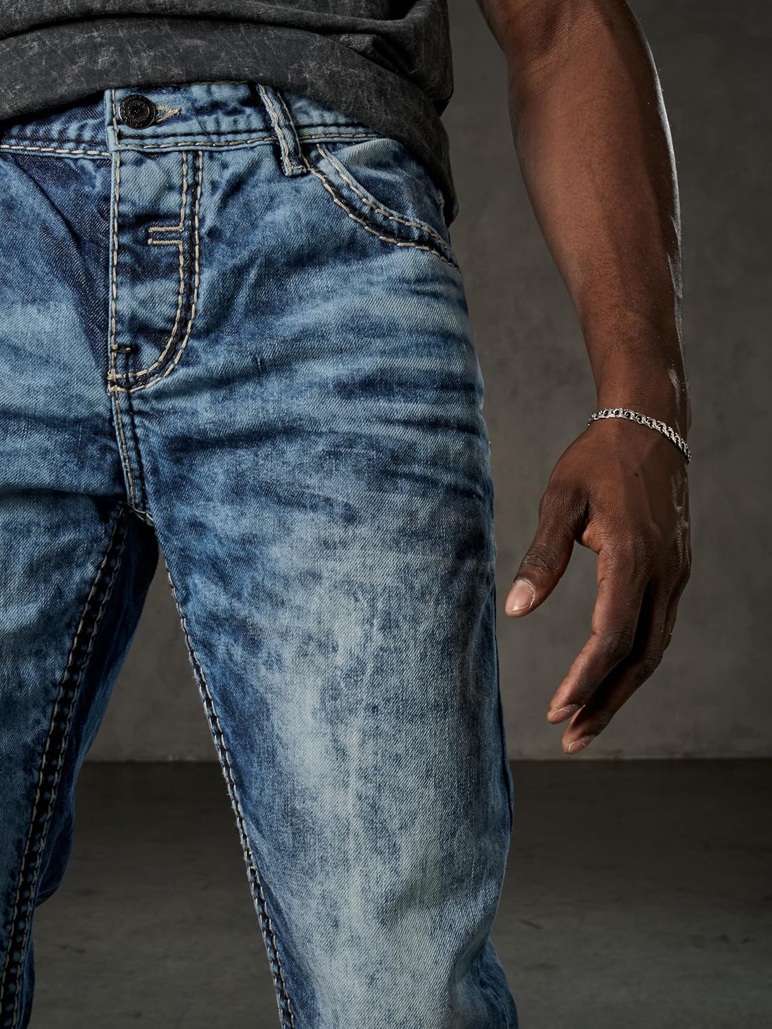 Cipo & Baxx RODEO Herren Jeans blue Denim CD862