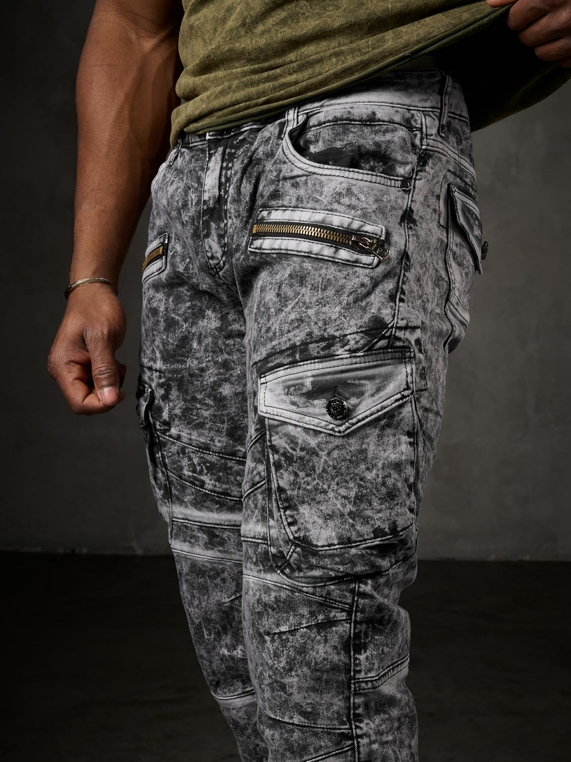 Cipo & Baxx EDISON Herren Jeans Denim CD780