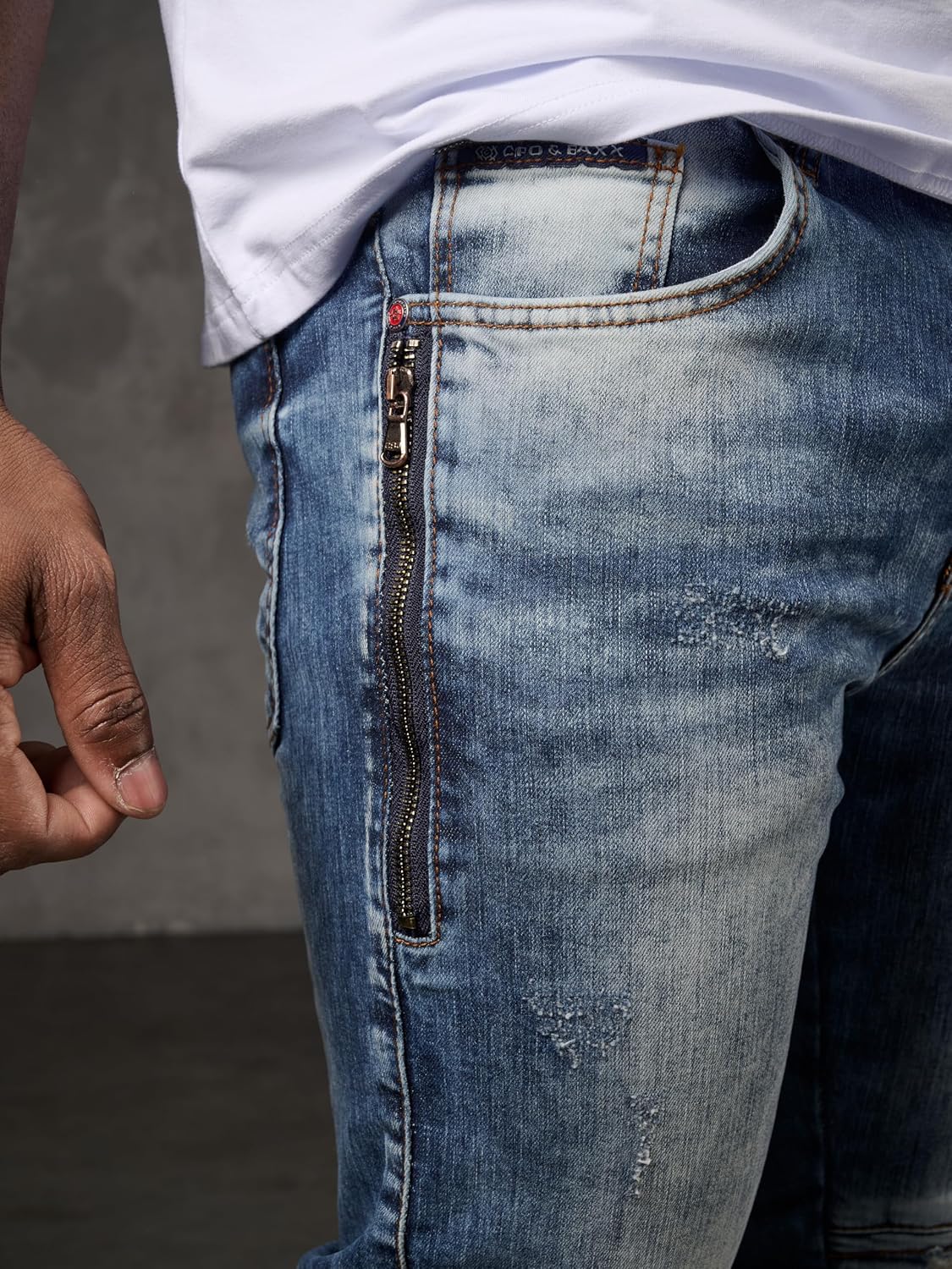 Cipo & Baxx MERLIN Herren Jeans Denim CD898