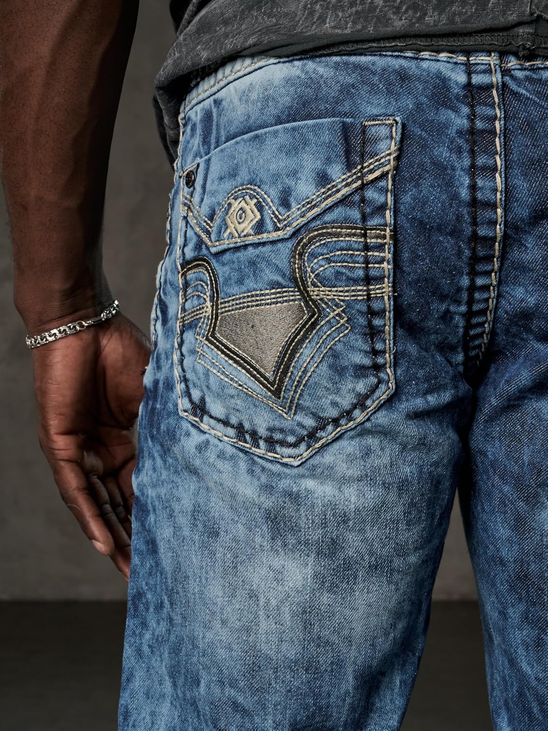 Cipo & Baxx RODEO Herren Jeans blue Denim CD862