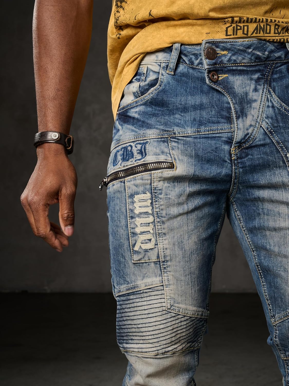 Cipo & Baxx UTAH Herren Jeans Denim CD293
