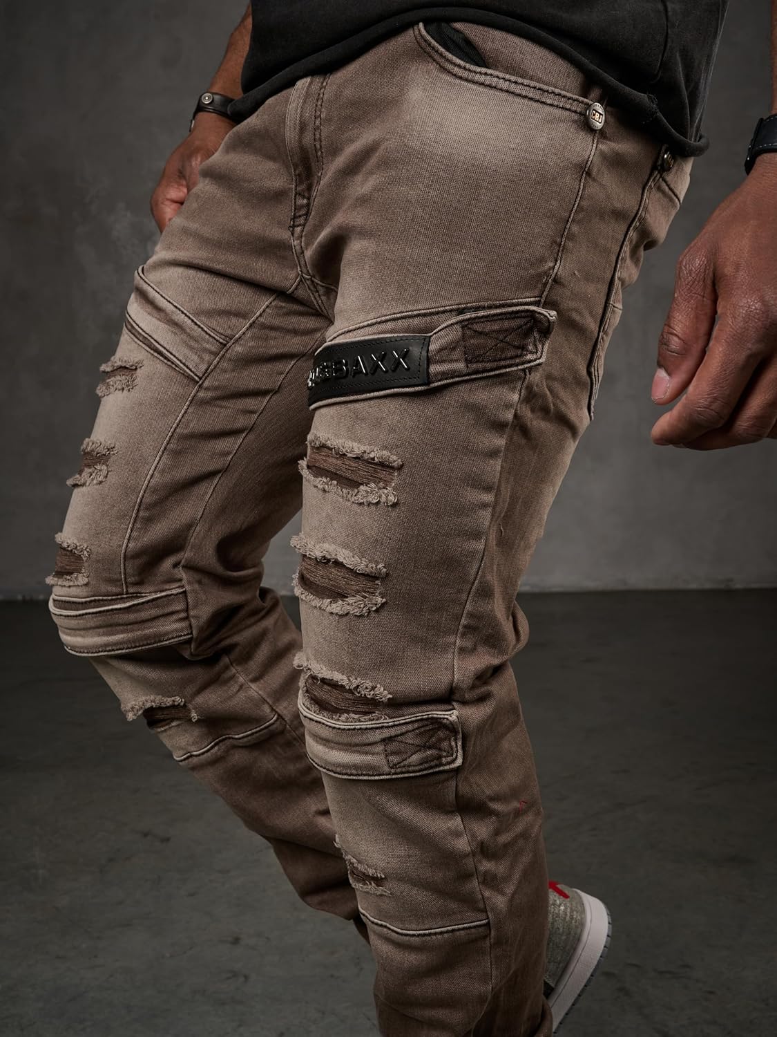 Cipo & Baxx ZERMATT Herren Jeans brown Denim CD555
