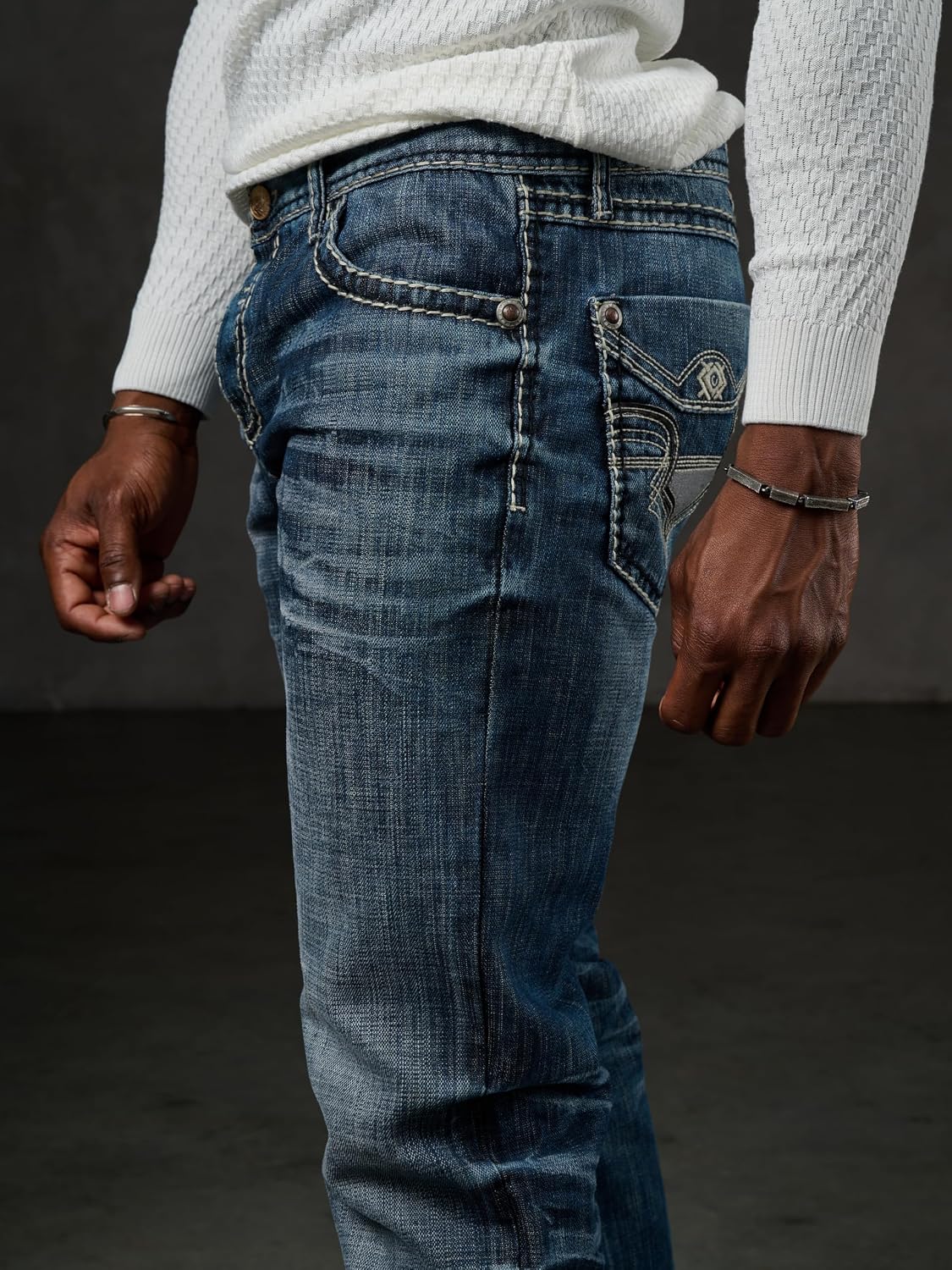 Cipo & Baxx RODEO Herren Jeans darkblue Denim CD862