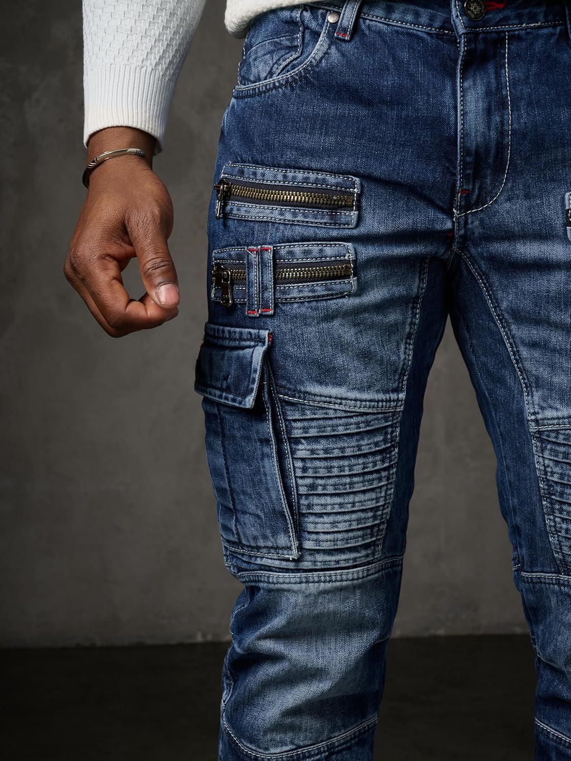 Cipo & Baxx HUGO Herren Cargo Jeans CD798