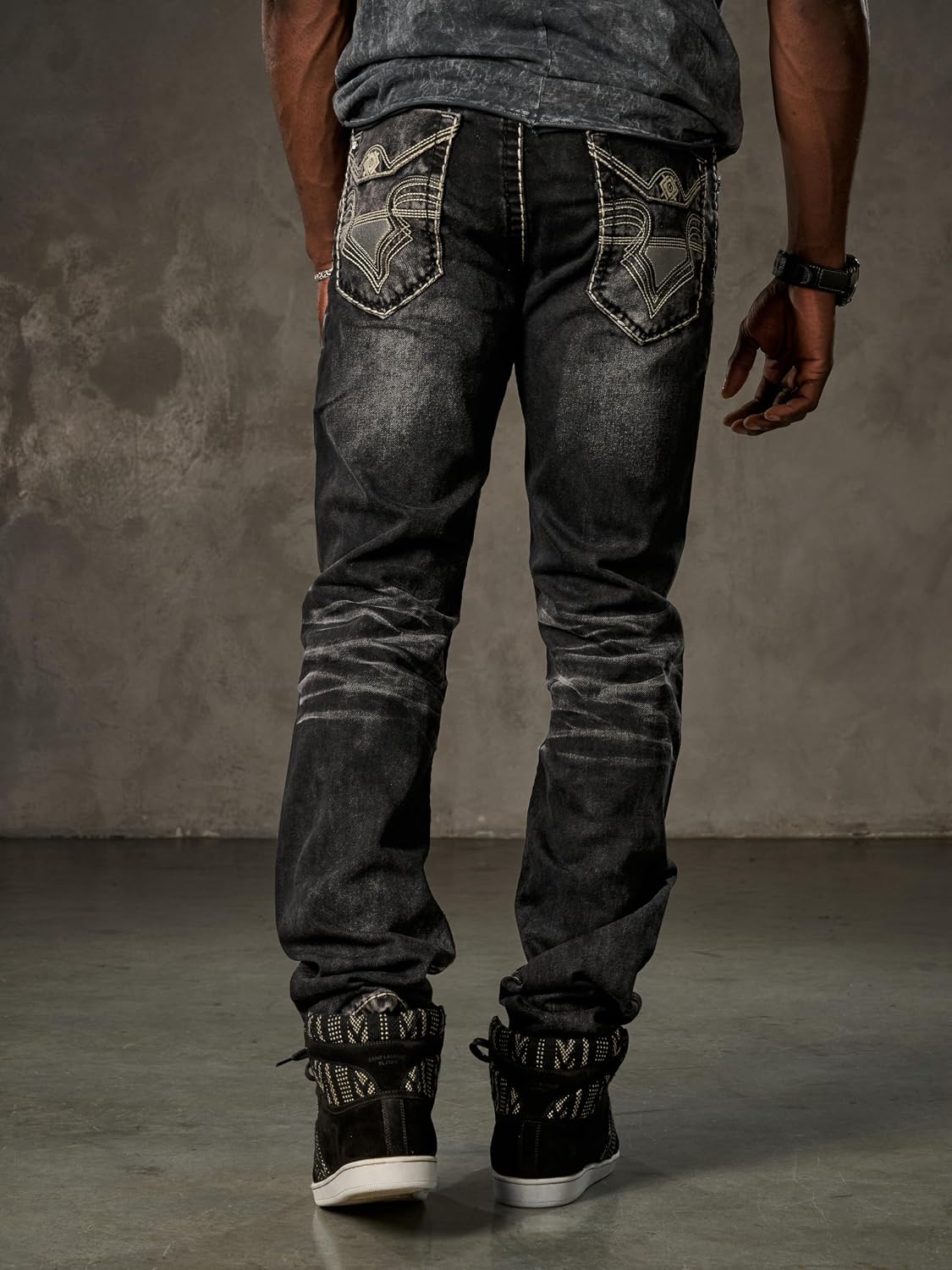 Cipo & Baxx RODEO Herren Jeans black Denim CD862