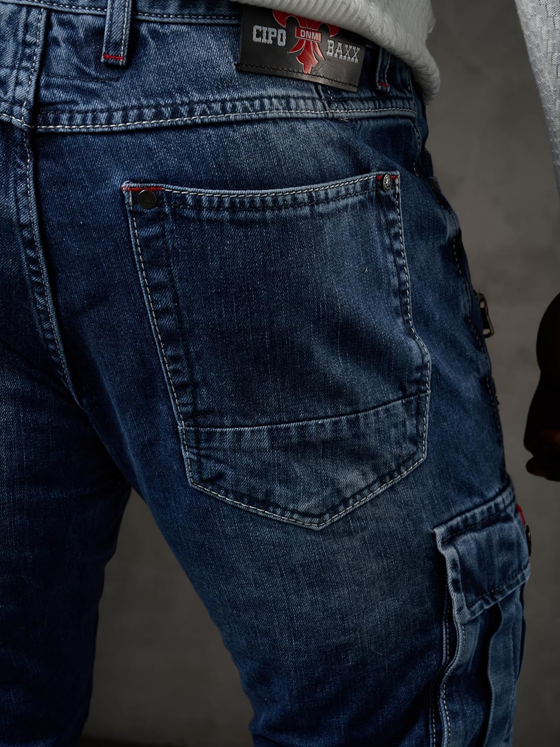 Cipo & Baxx HUGO Herren Cargo Jeans CD798