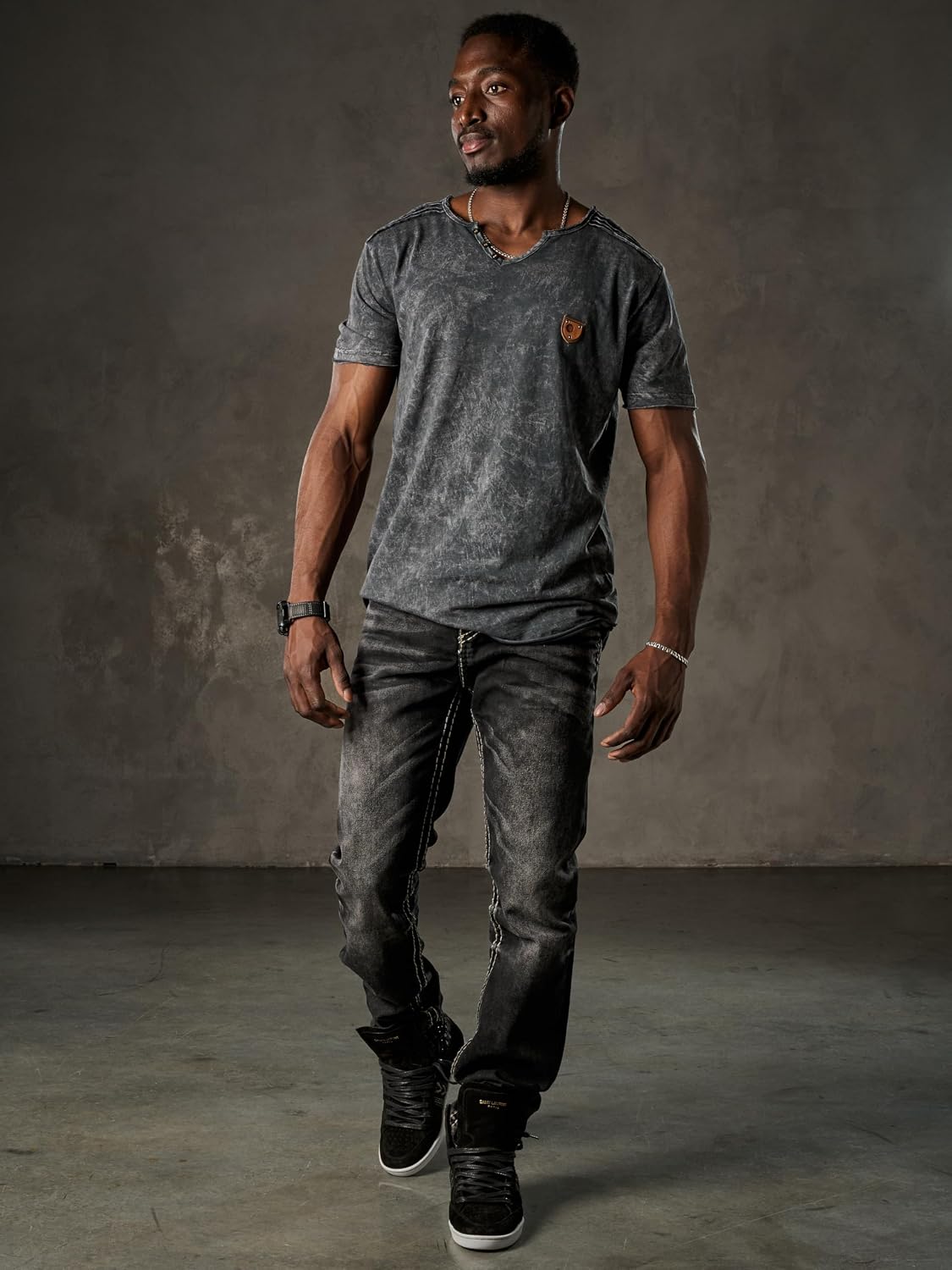 Cipo & Baxx RODEO Herren Jeans black Denim CD862