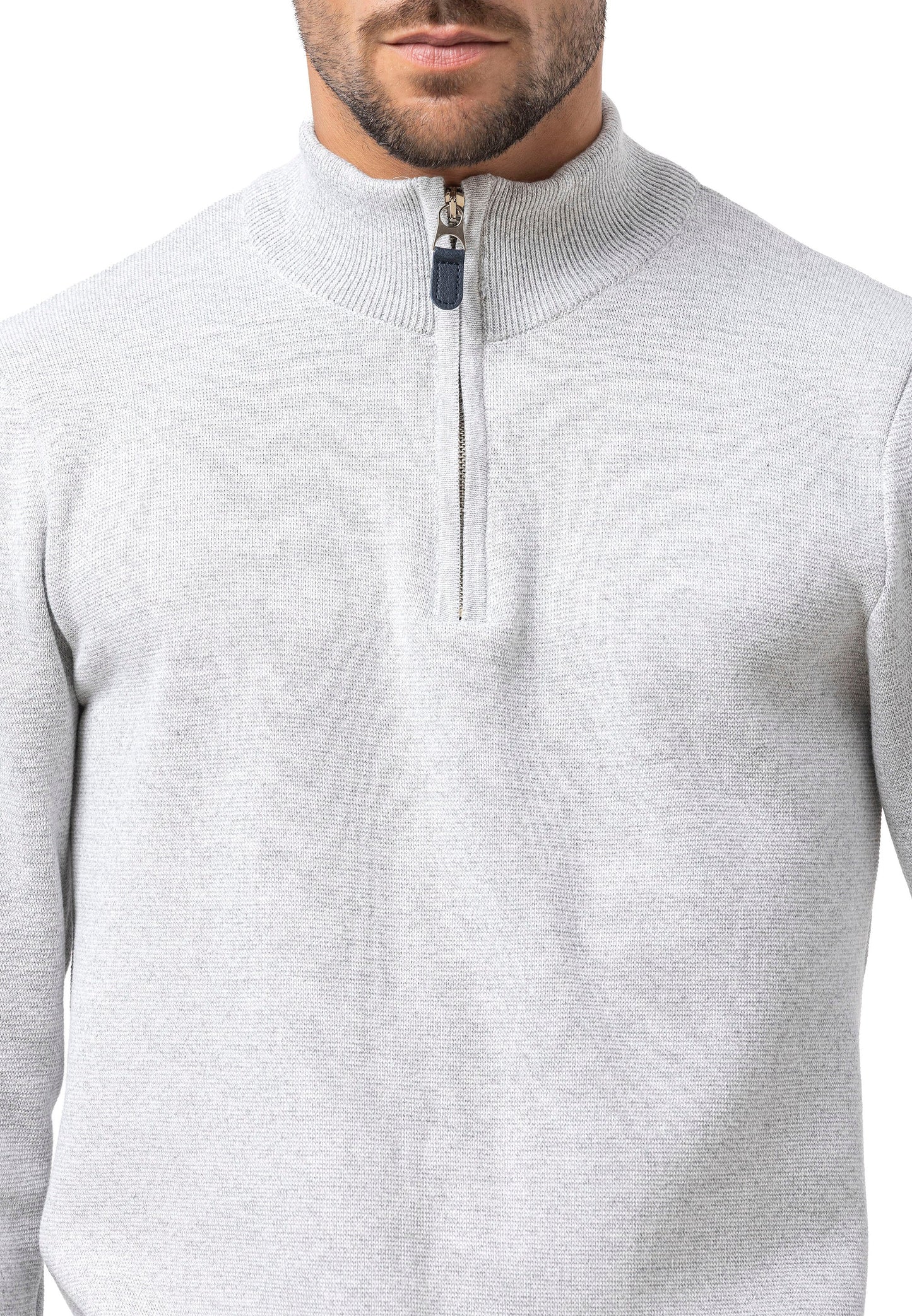 Cipo & Baxx WEXA Herren Pullover grau CP290