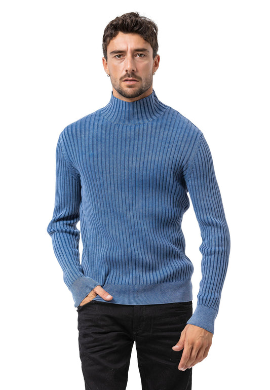 Cipo & Baxx GERALD Herren Pullover blue CP288