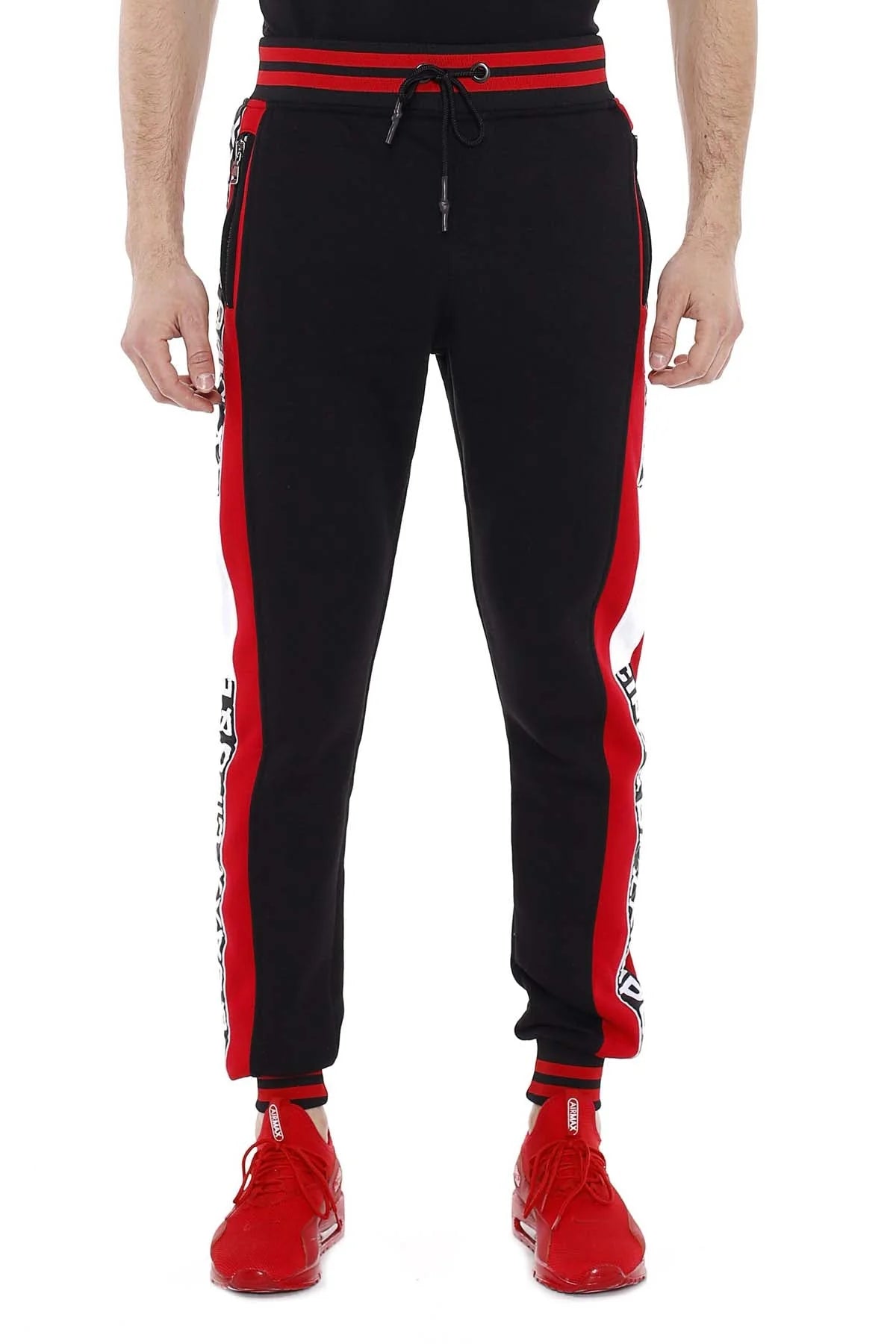 Cipo & Baxx ROCKET Herren Jogginghose rot CR115