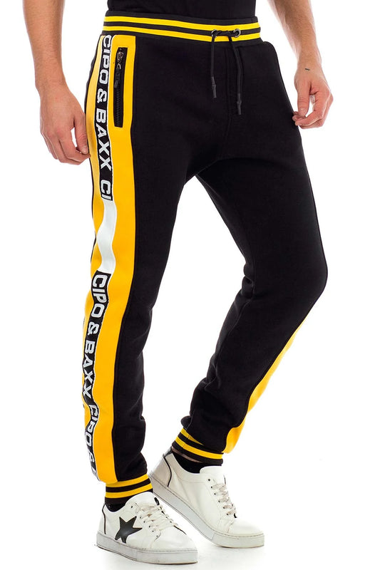 Cipo & Baxx ROCKET Herren Jogginghose gelb CR115