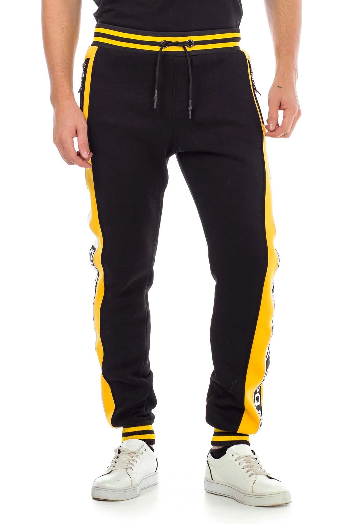 Cipo & Baxx ROCKET Herren Jogginghose gelb CR115