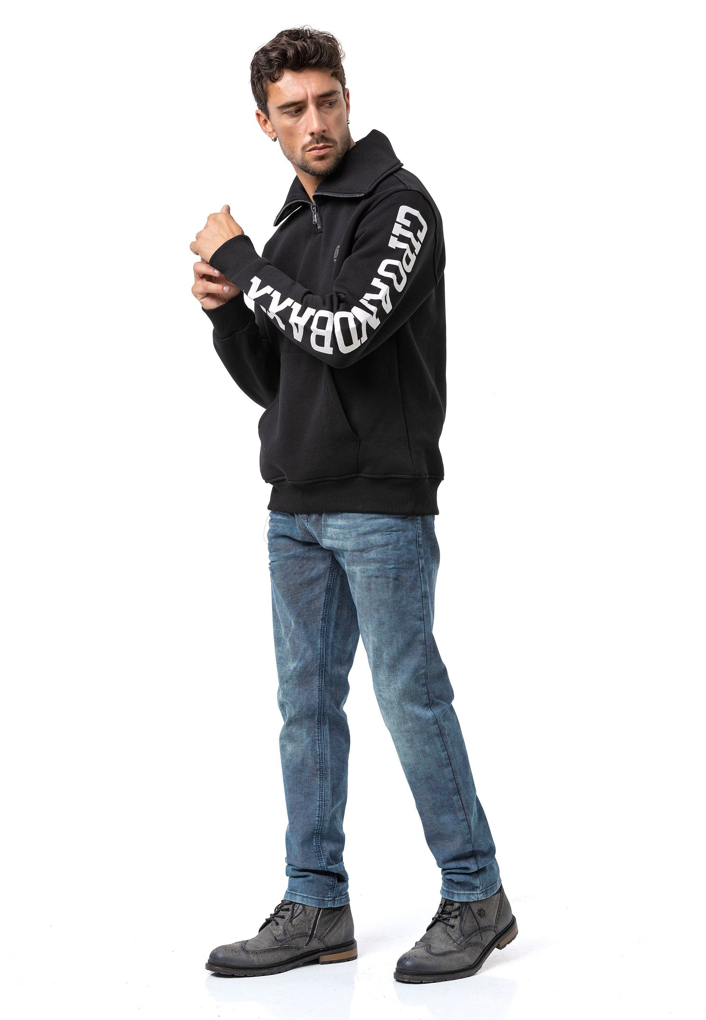 Cipo & Baxx COMOX Herren Kapuzen Hoodi Sweatshirt CL605