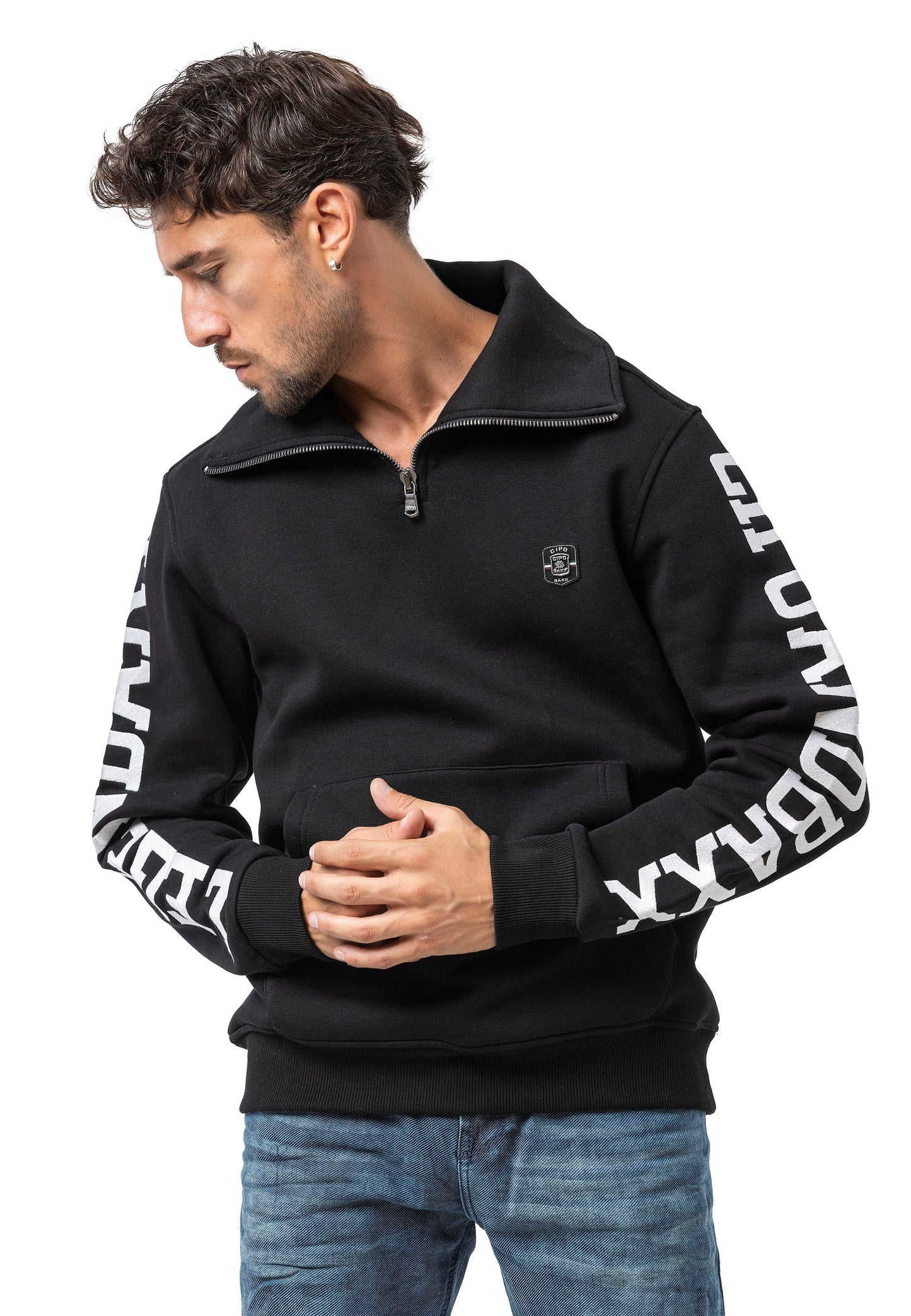 Cipo & Baxx COMOX Herren Kapuzen Hoodi Sweatshirt CL605