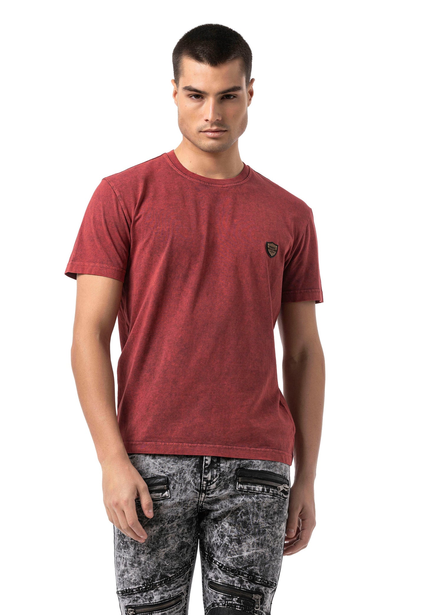 Cipo & Baxx PARK Herren T-Shirt Relax Fit CT808
