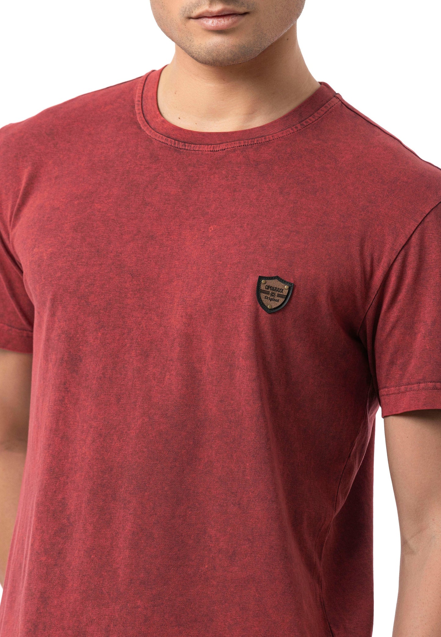 Cipo & Baxx PARK Herren T-Shirt Relax Fit CT808