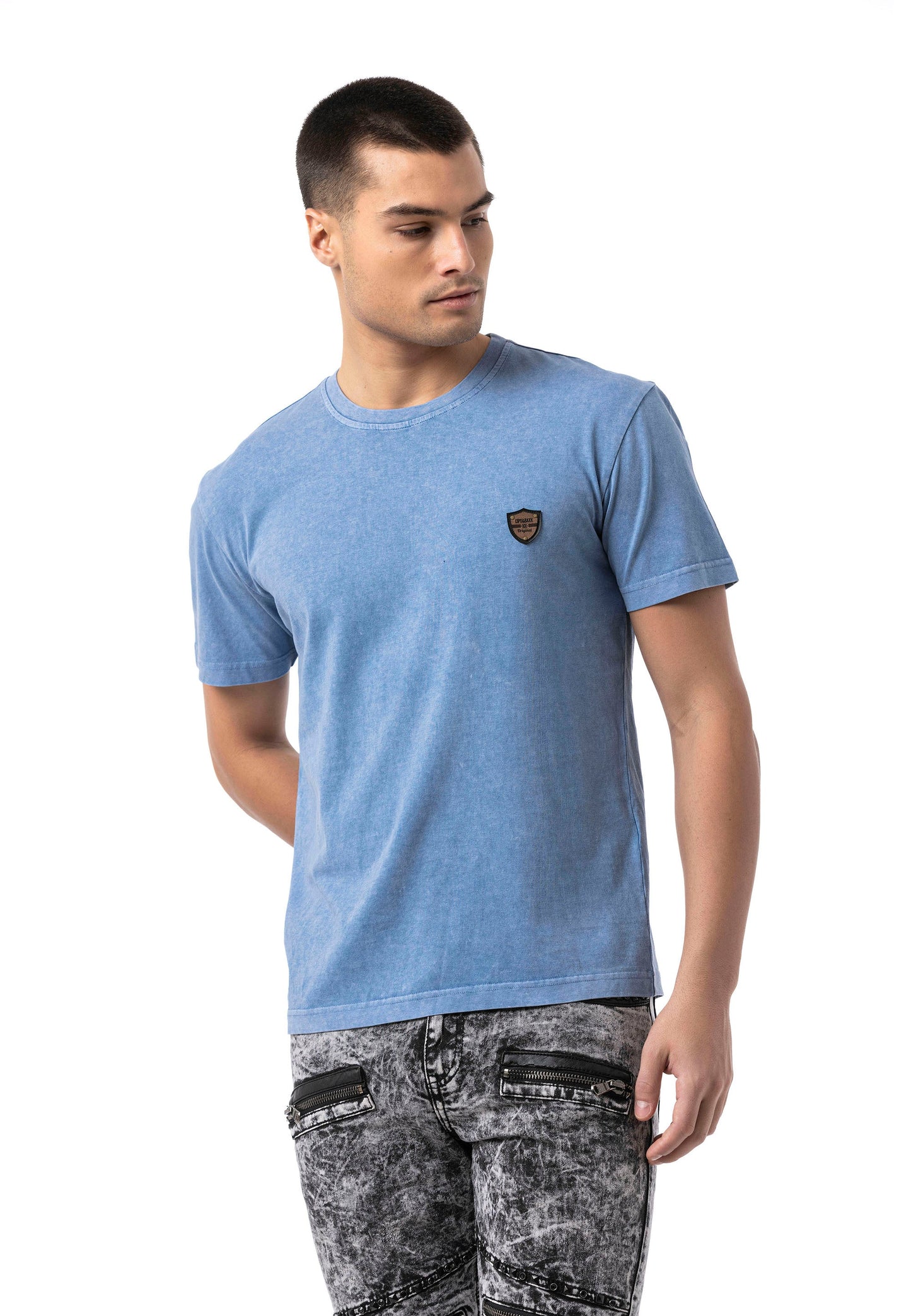 Cipo & Baxx PARK Herren T-Shirt Relax Fit CT808