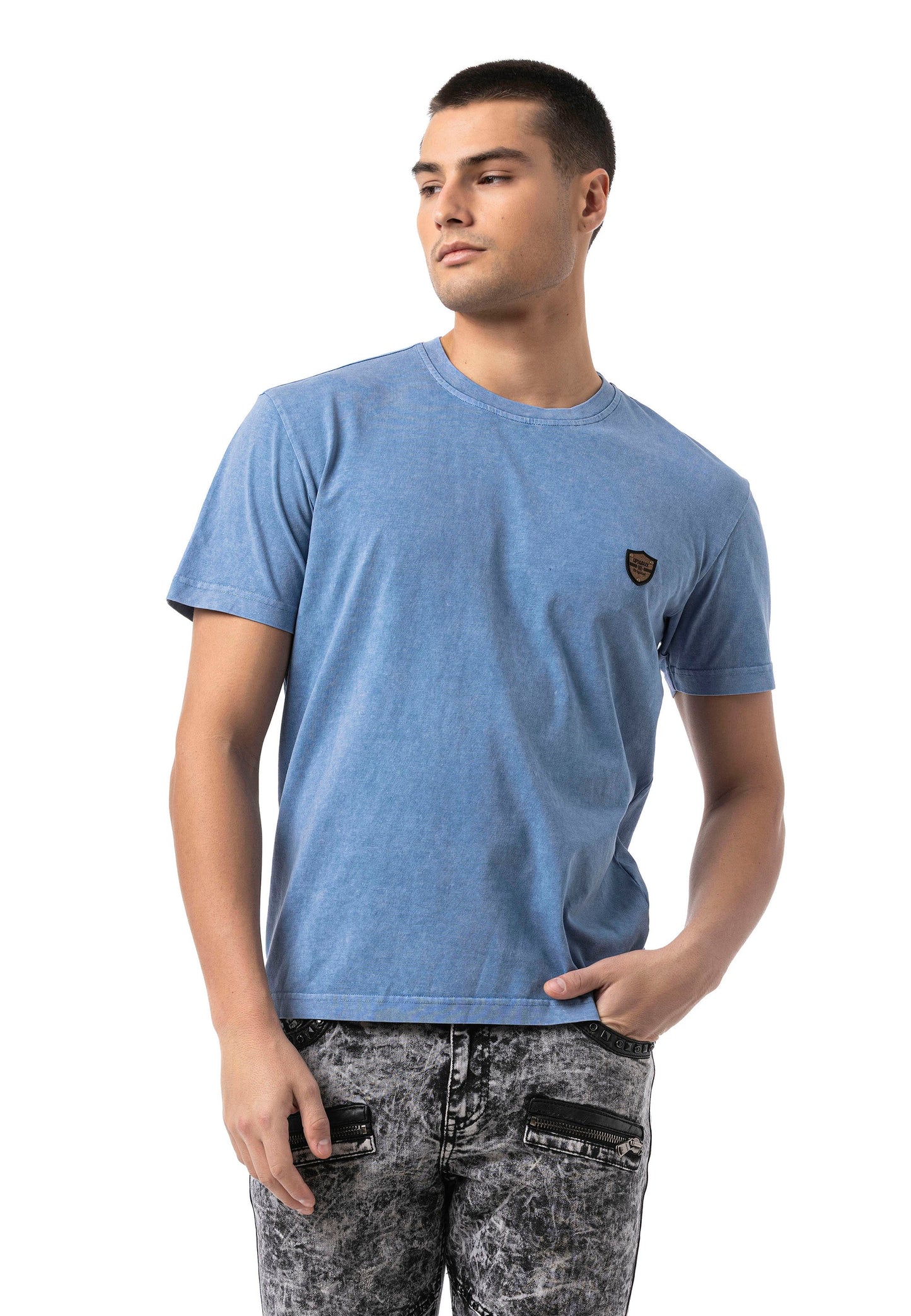 Cipo & Baxx PARK Herren T-Shirt Relax Fit CT808