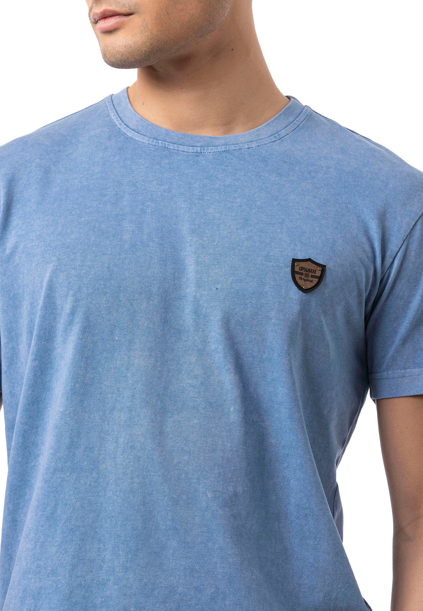 Cipo & Baxx PARK Herren T-Shirt Relax Fit CT808