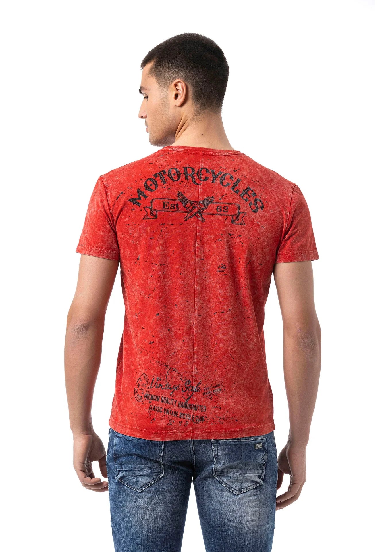 Cipo & Baxx TIM Herren red T-Shirt CT813