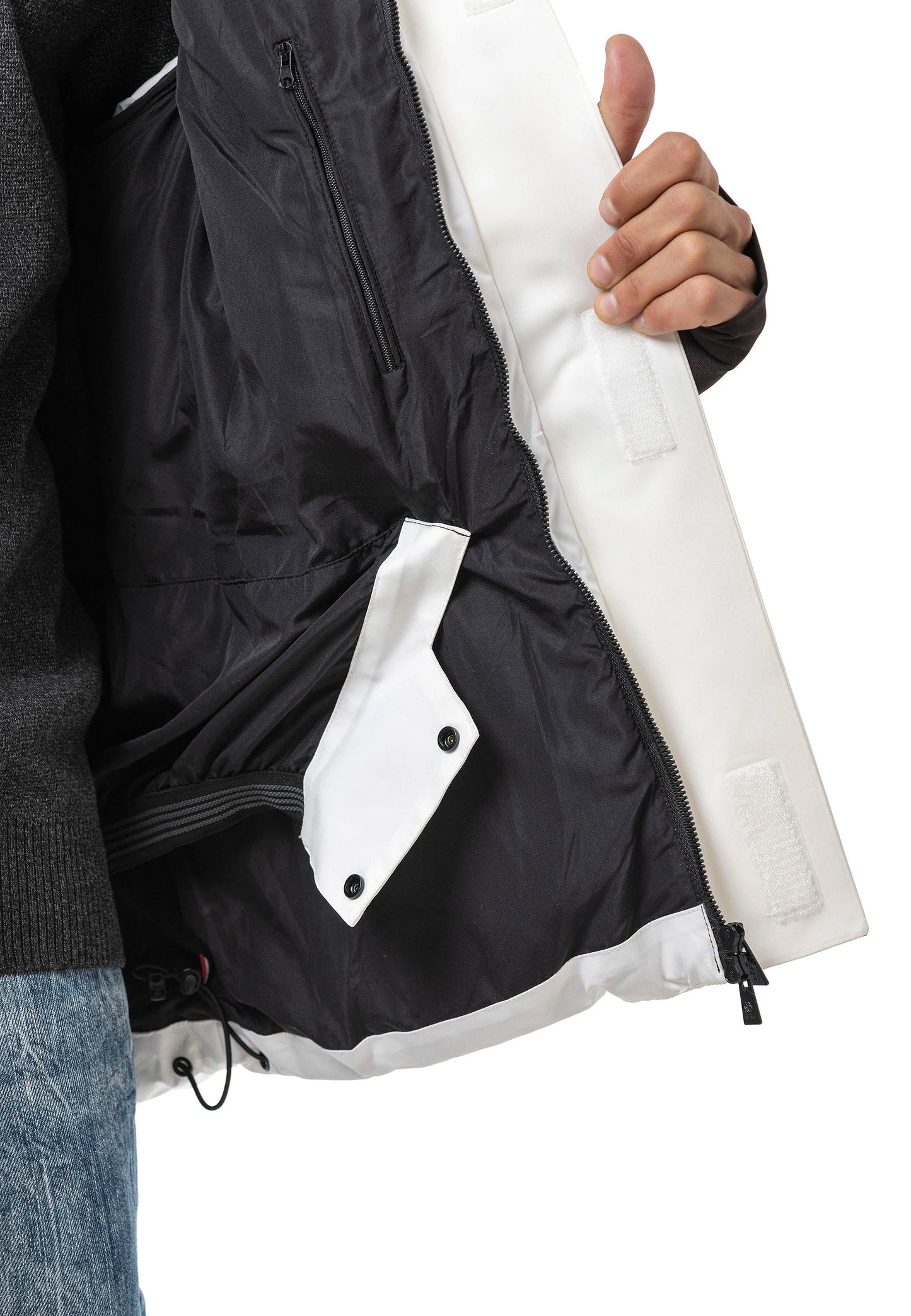 Cipo &amp; Baxx PERM men's bomber jacket hood CM134