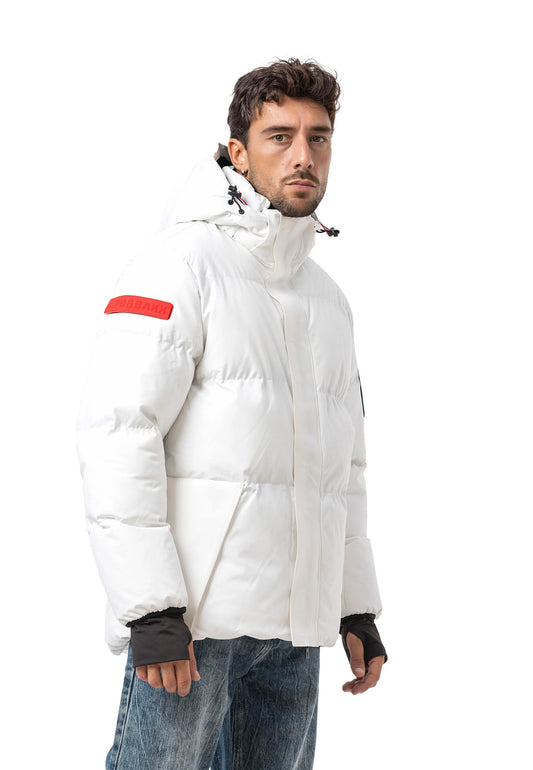 Cipo &amp; Baxx PERM men's bomber jacket hood CM134