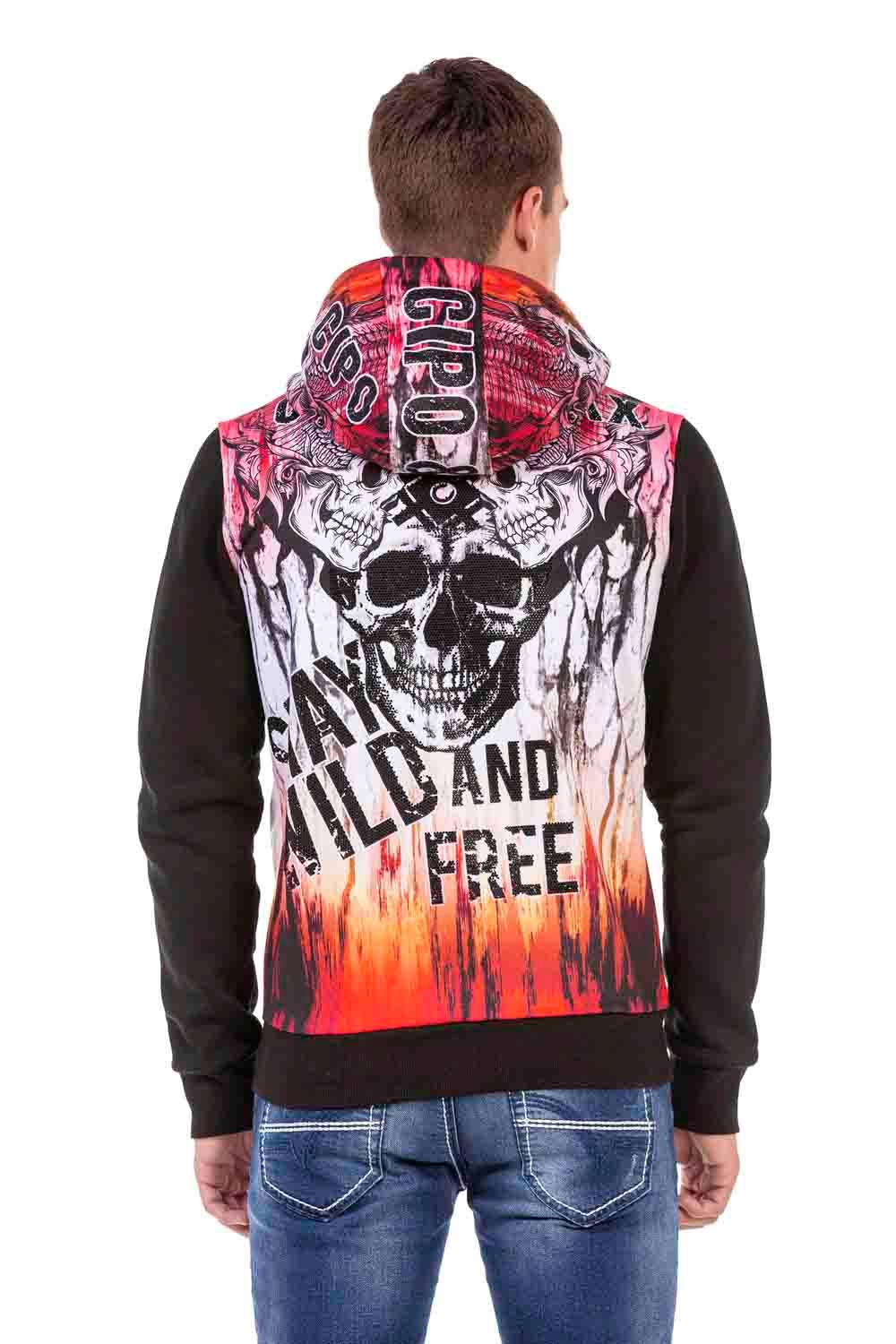 Cipo & Baxx WARRIORS Herren Kapuzen Sweatshirt CL458